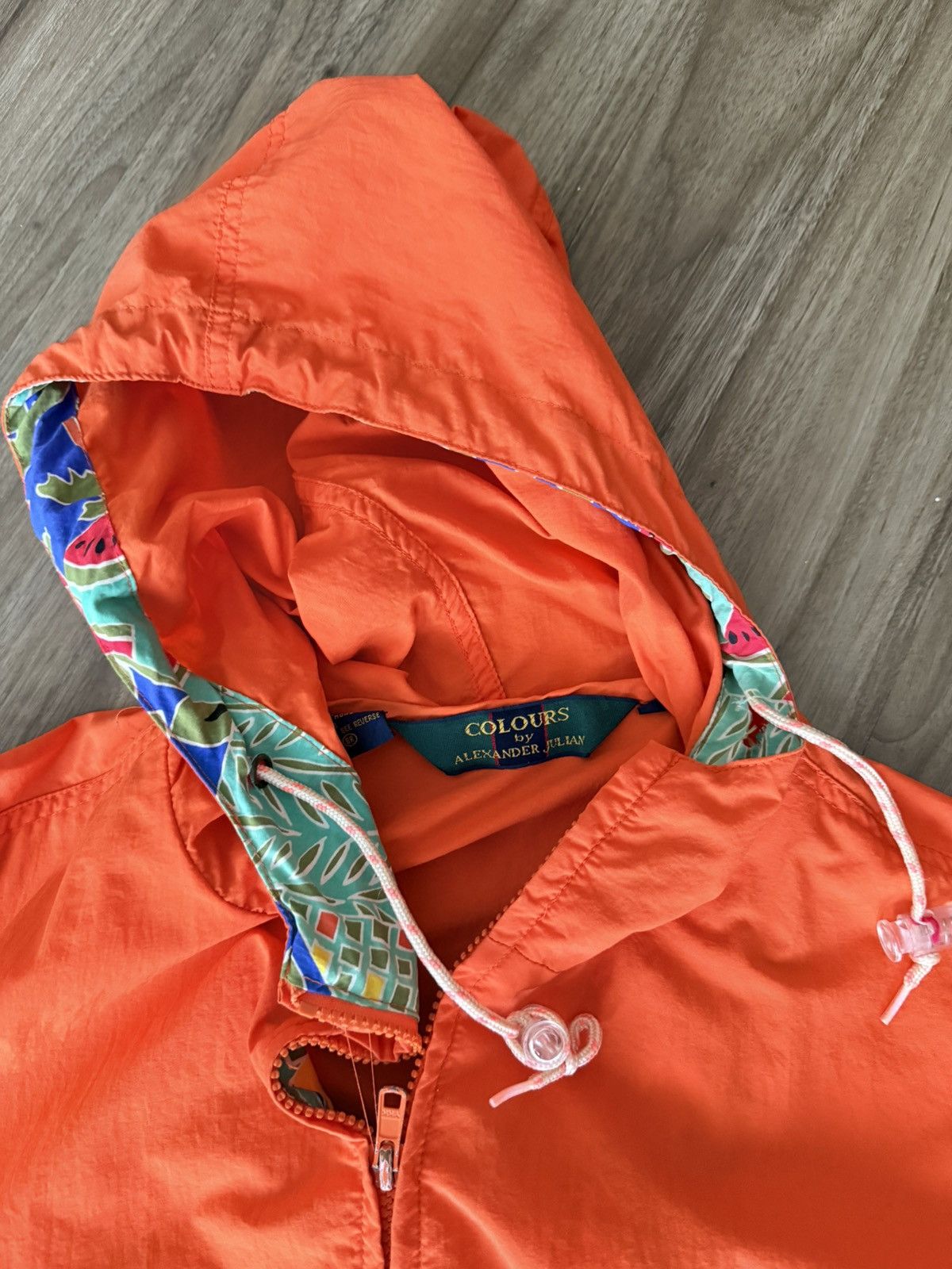 Alexander Julian Rare Vintage Colours by Alexander Julian windbreaker jacket Size US L / EU 52-54 / 3 - 3 Thumbnail