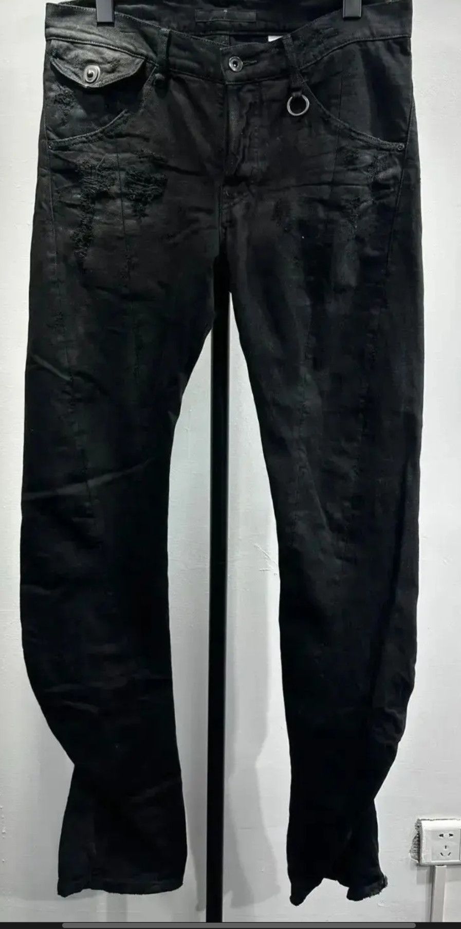 Julius Julius 3D cut distressed Jeans-2505 Size US 32 / EU 48 - 3 Thumbnail