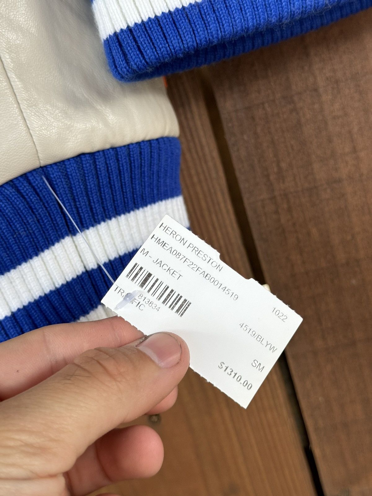 Heron Preston HERON PRESTON VARSITY JACKET SIZE SMALL Size US S / EU 44-46 / 1 - 7 Thumbnail