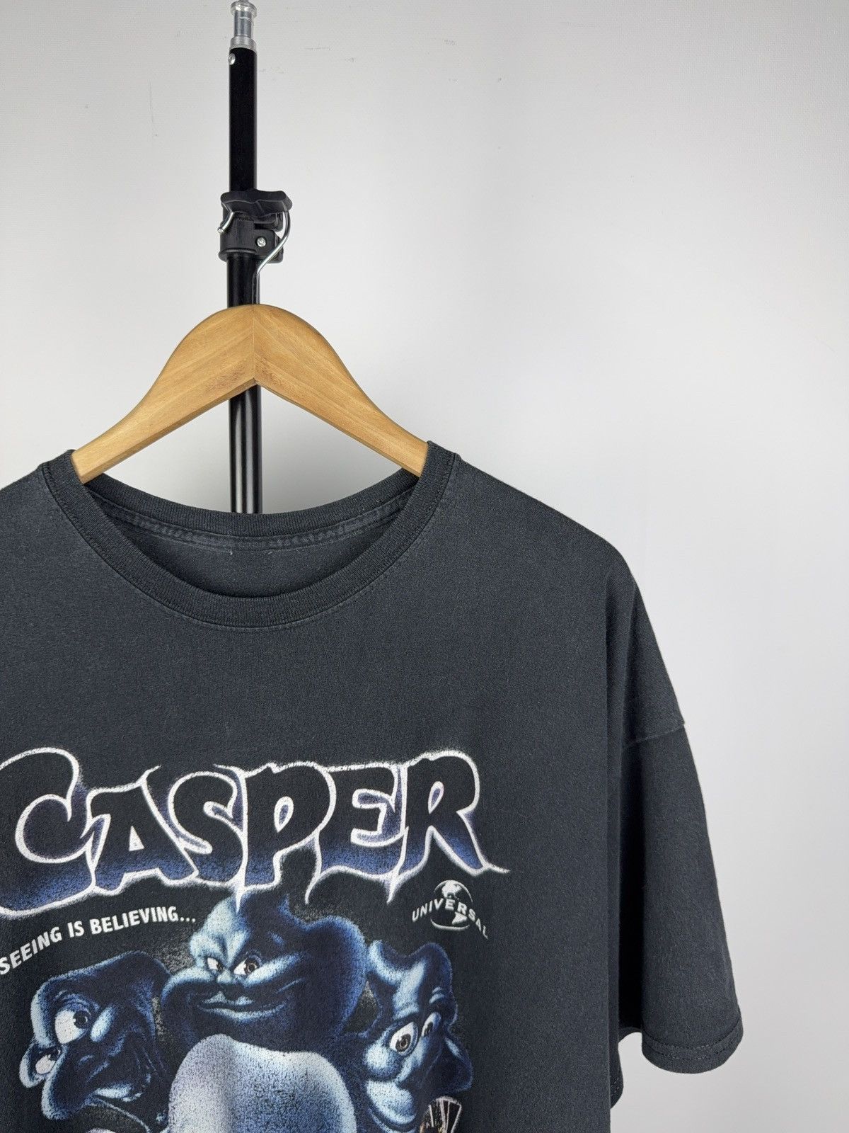 Universal Studios × Vintage Vintage 1995 Casper Movie Tee Christina Ricci Bill Pullman Size US XL / EU 56 / 4 - 2 Thumbnail