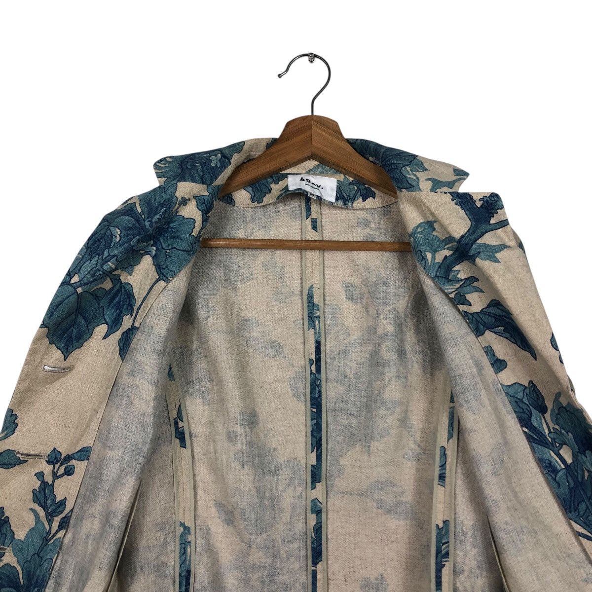 Japanese Brand × Junko Shimada 📌Cropped Biker Jacket 49 Av Junko Shimada Floral Design Size US M / EU 48-50 / 2 - 15 Thumbnail