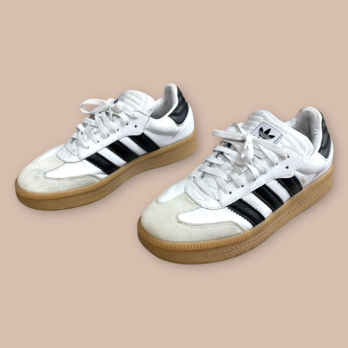 Adidas Adidas Samba XLG 'White Black Gum' Size US 9.5 / EU 42-43 - 1 Thumbnail