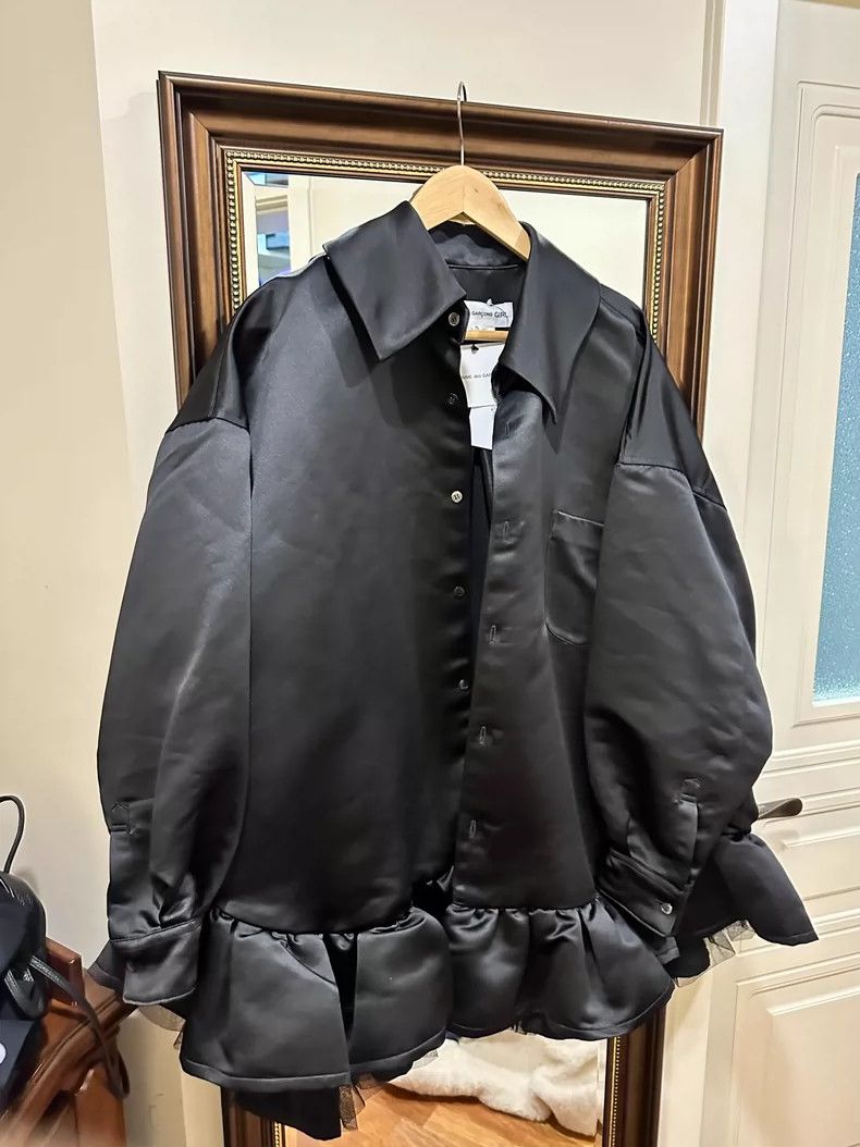 Comme des Garcons Comme Des Garcons Black hem lace jacket 2505-Nextarrow Size S / US 4 / IT 40 - 2 Thumbnail