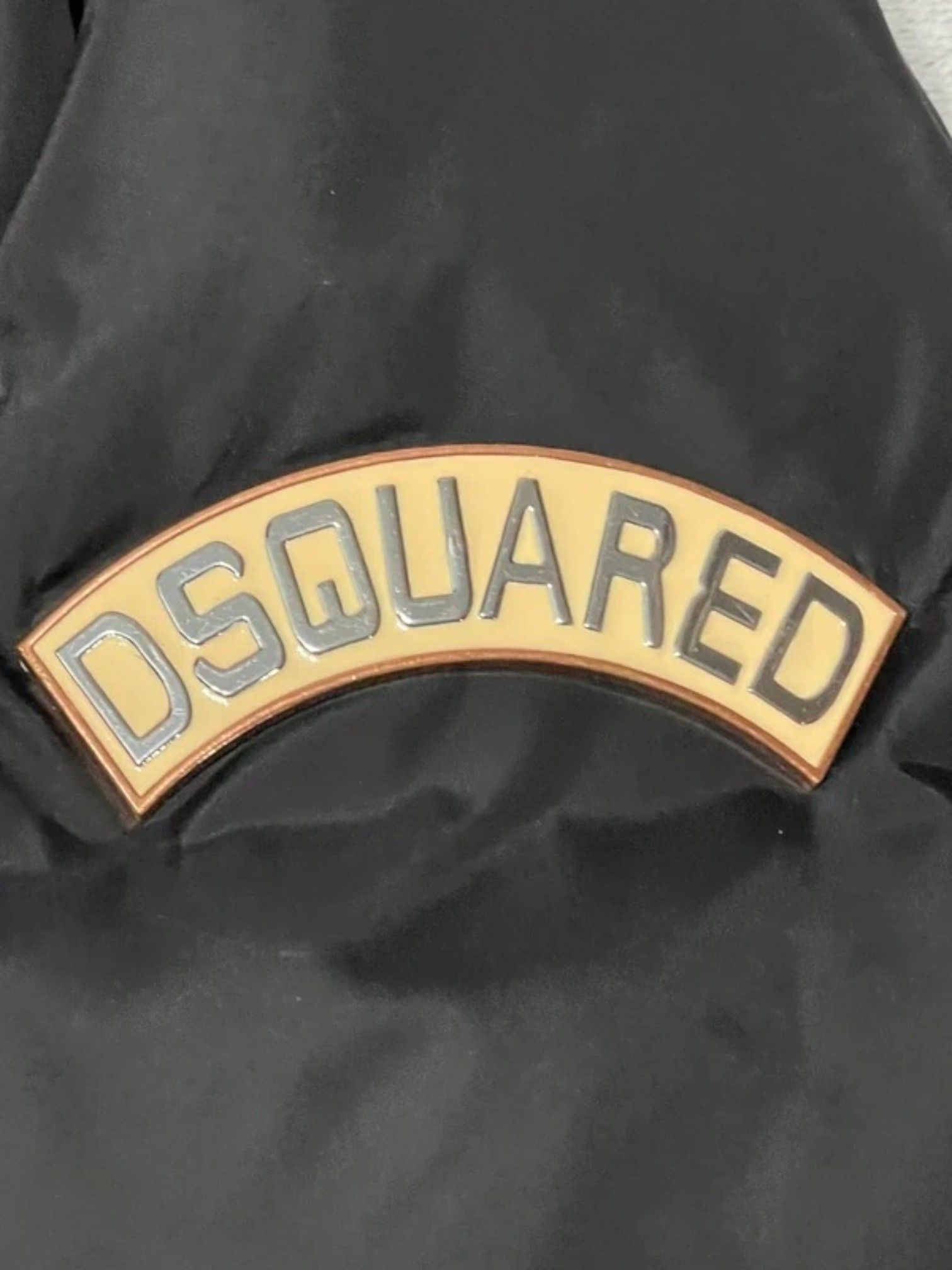 Dsquared2 Dsquared² Black Down Jacket w/ Murmasky Fur c. 2000s Size US XL / EU 56 / 4 - 4 Thumbnail