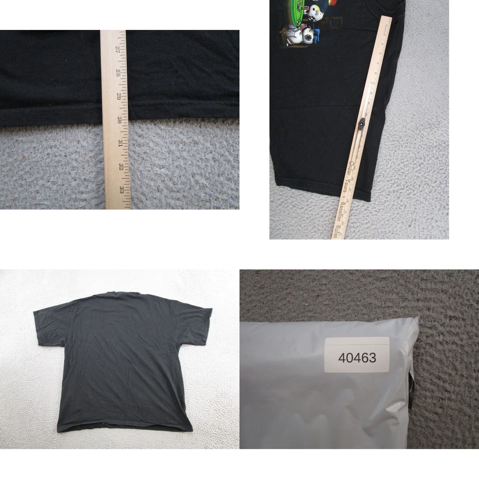 Peanuts VINTAGE Peanuts T-Shirt Graphic Print Snoopy Poker Dogs 2XL Black Cotton Men 90s Cartoon Gaming Shirts Mens Size US XXL / EU 58 / 5 - 8 Thumbnail