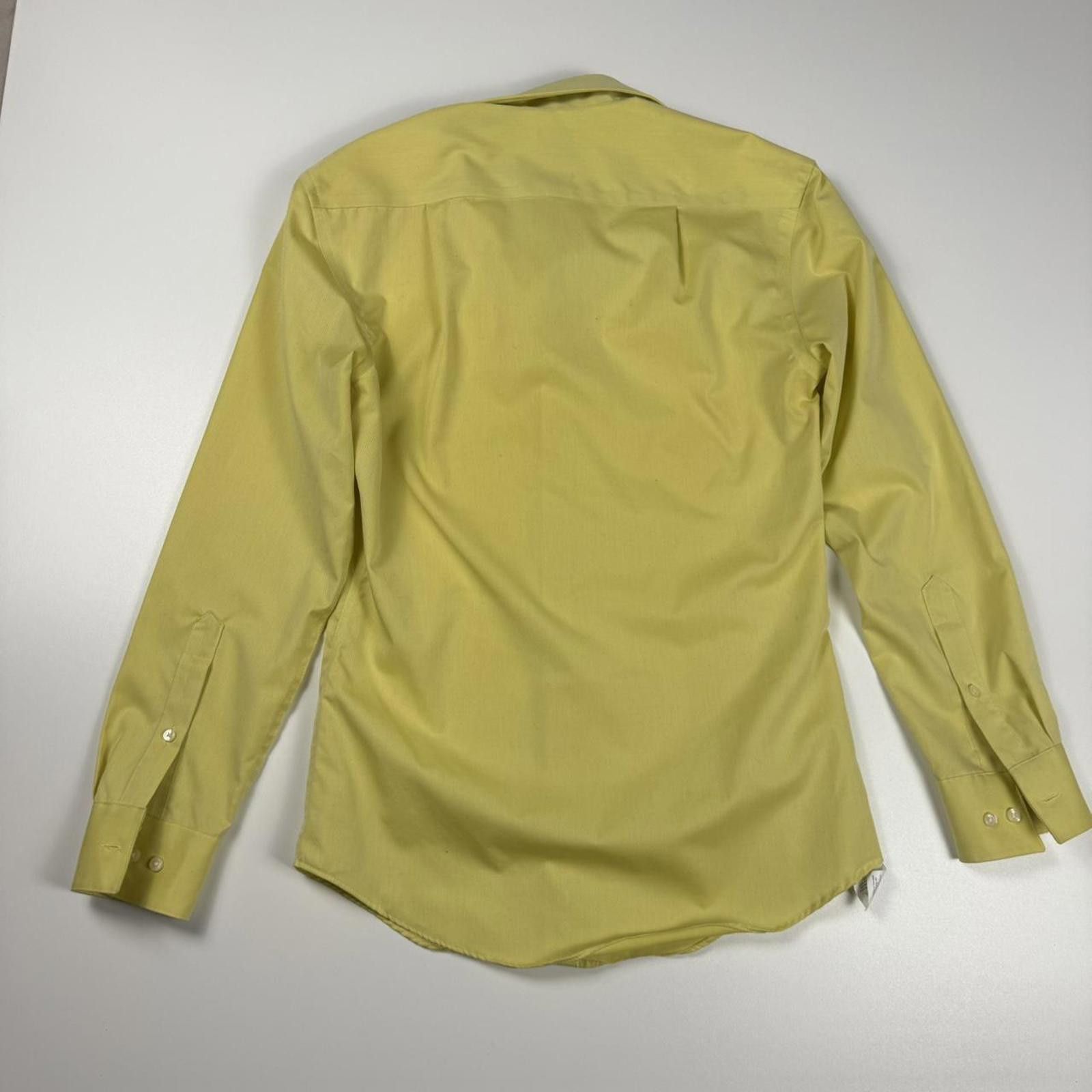 Calvin Klein Calvin Klein Yellow Button Up Size US S / EU 44-46 / 1 - 3 Thumbnail