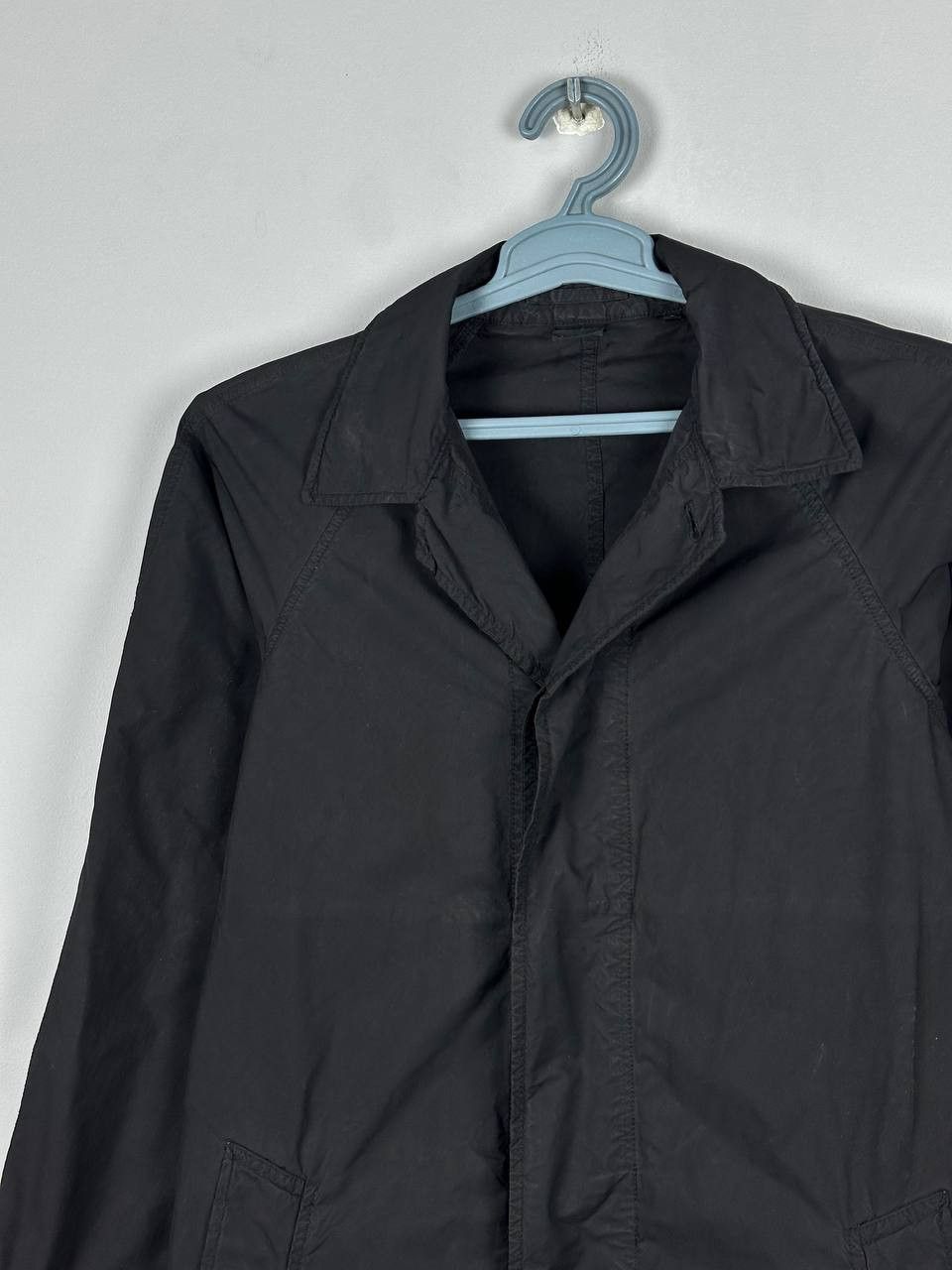 Aspesi Aspesi Garments Luxury Water Repelent Black Tranch Coat Size US L / EU 52-54 / 3 - 3 Thumbnail