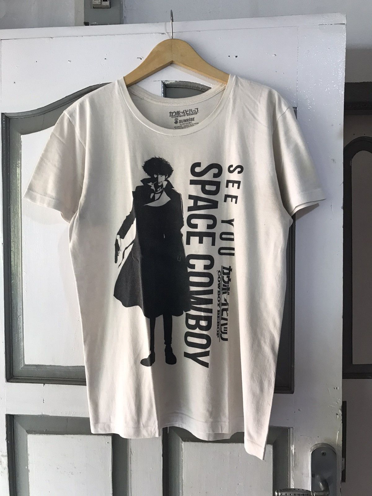 Anime × Cartoon Network × Japanese Brand Worn Cowboy Bebop Space Cowboy "see you" Size US M / EU 48-50 / 2 - 1 Thumbnail