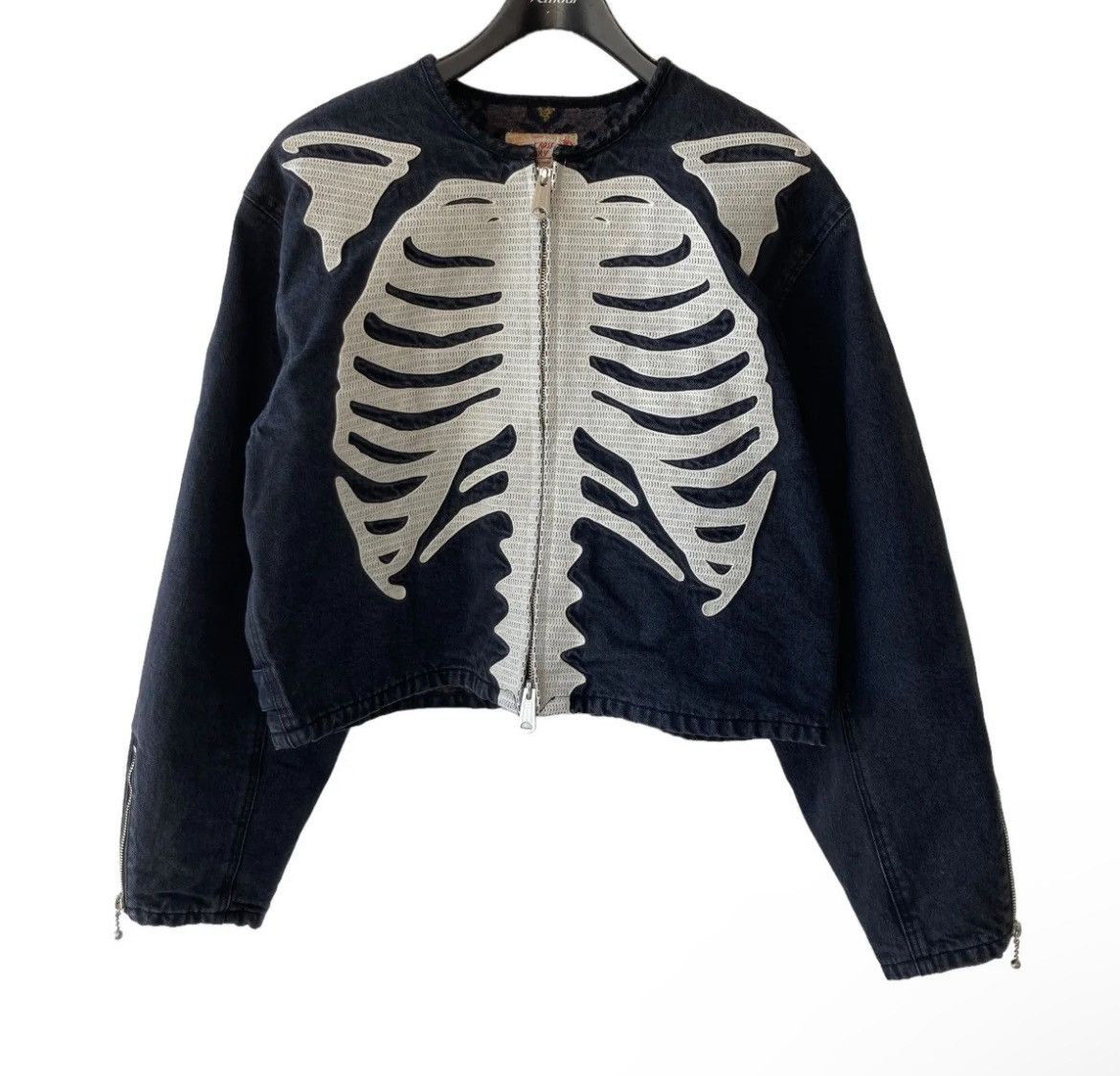 Kapital × Kapital Kountry KAPITAL Bone Denim Motocross Jacket Size US L / EU 52-54 / 3 - 3 Thumbnail
