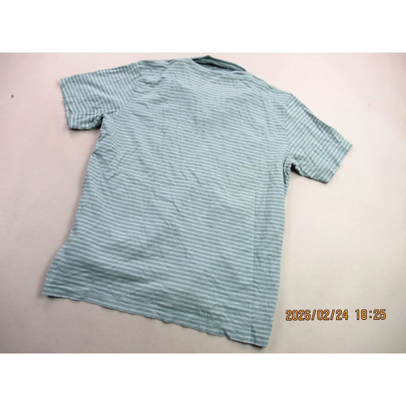 The North Face The North Face Shirt Mens Polo Short Sleeve Striped Green Casual Golf Regular Fit Size US M / EU 48-50 / 2 - 7 Thumbnail