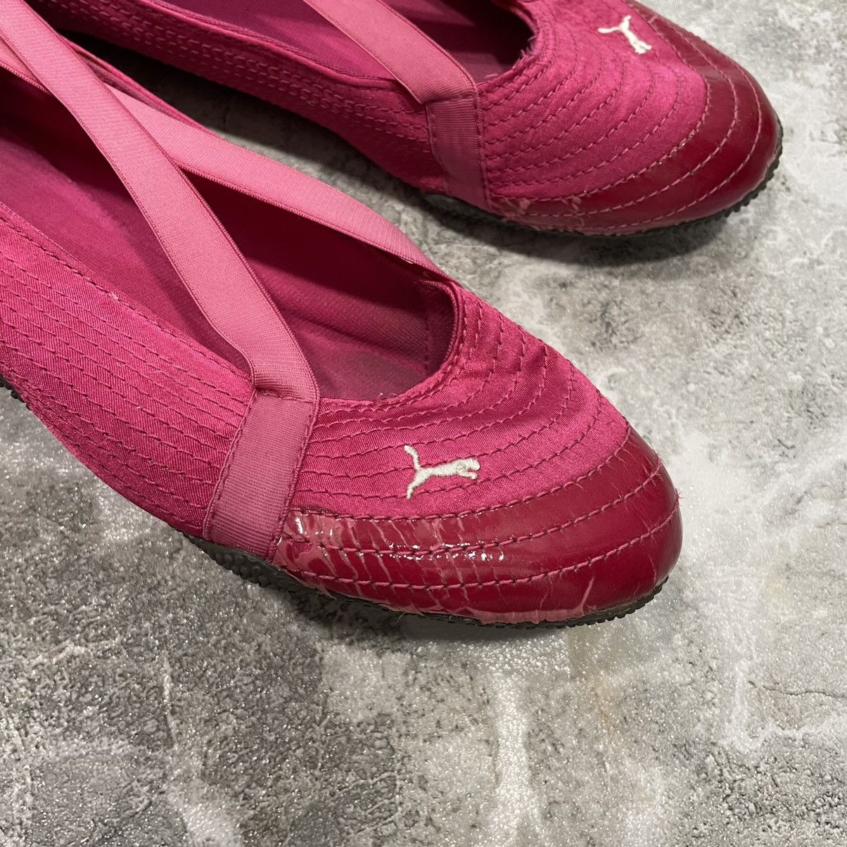 Puma 23.5 cm Puma pink ballet anatomical boots low sneakers shoes Size US 5 / IT 35 - 2 Thumbnail