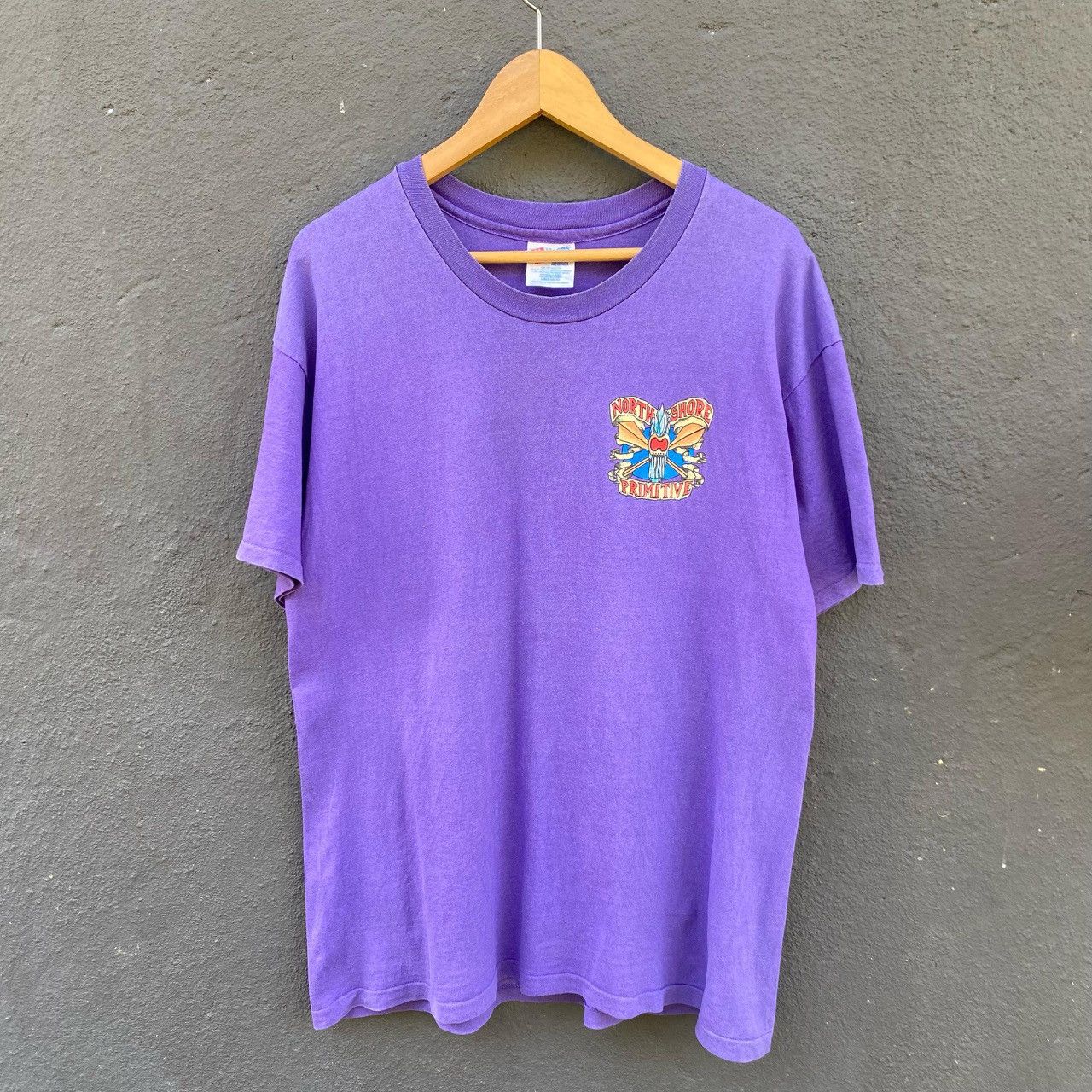 Sun Surf Thrashed Faded 90s North Shore Primitive Surf Brand Tee Size US L / EU 52-54 / 3 - 4 Thumbnail