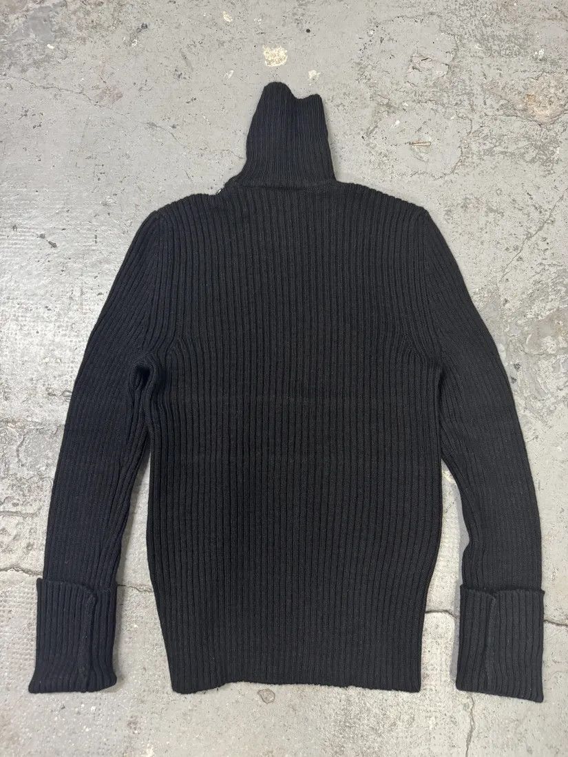 Maison Margiela × Vintage AW2015 Maison Margiela Wool Black & White Turtleneck Size US S / EU 44-46 / 1 - 4 Thumbnail