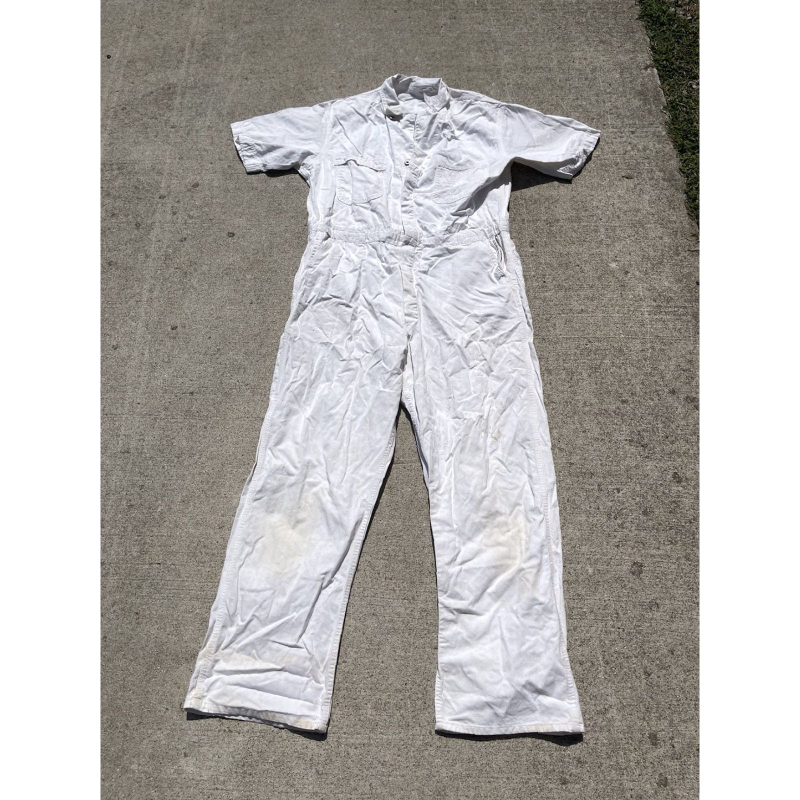 Vintage VINTAGE Hercules Herringbone Coveralls Mens 40x30 Ohio University 50s Chainstitch Size US 40 / EU 56 - 3 Thumbnail