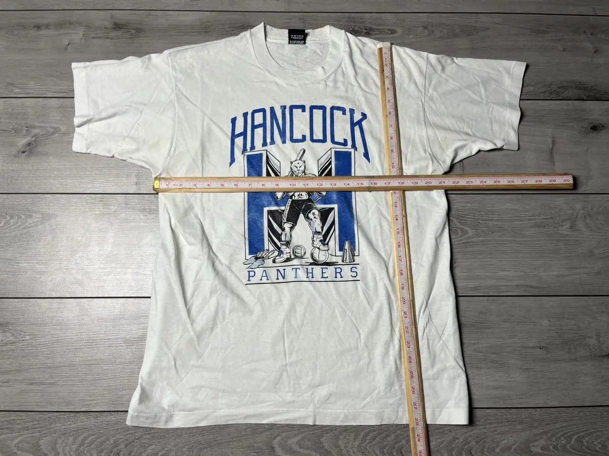 Vintage Hancock Panthers high school Tshirt size XLarge Size US XL / EU 56 / 4 - 8 Thumbnail