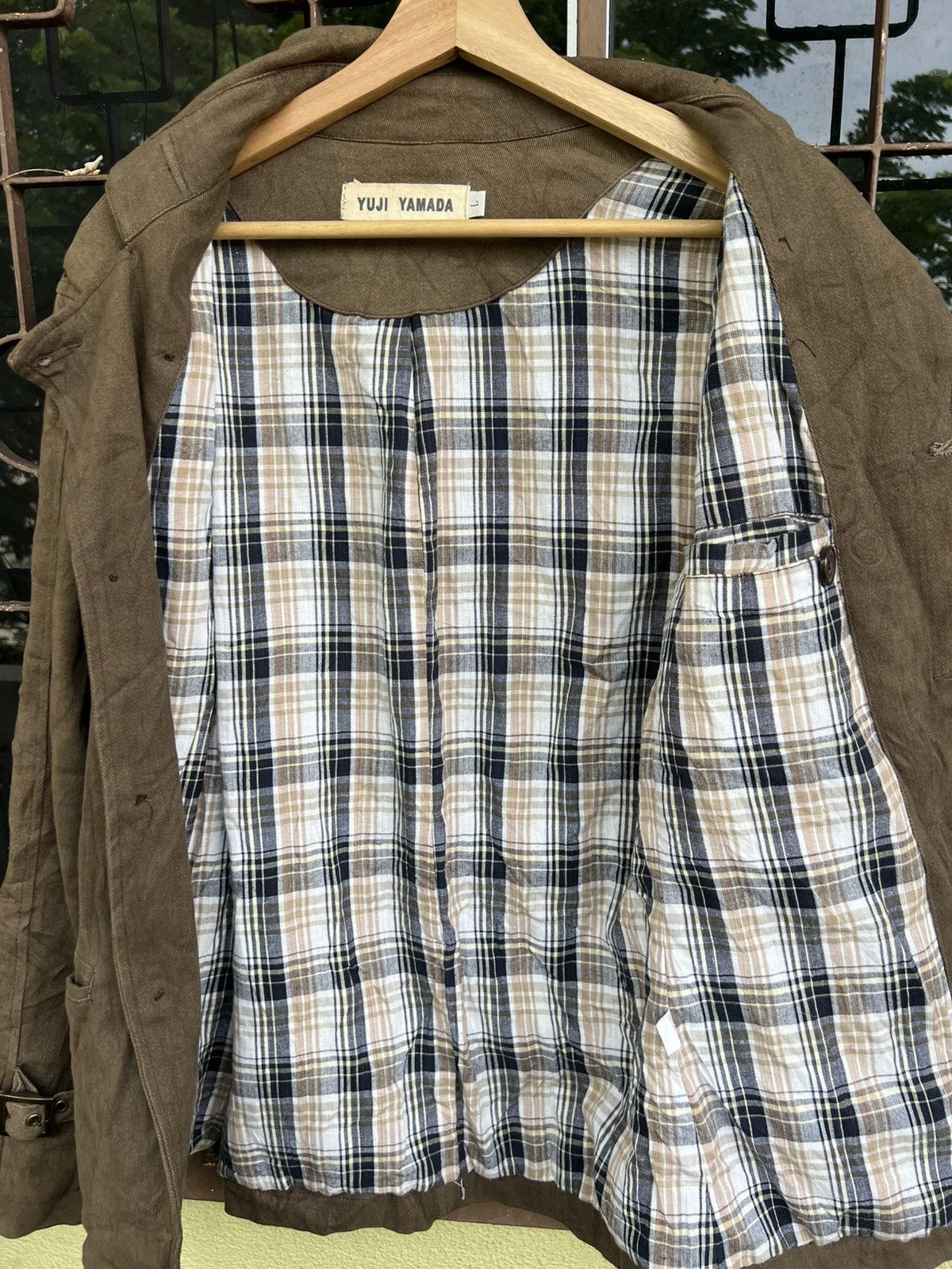 Yuji Yamada Yuji Yamada brown utility jacket button Size US L / EU 52-54 / 3 - 2 Thumbnail