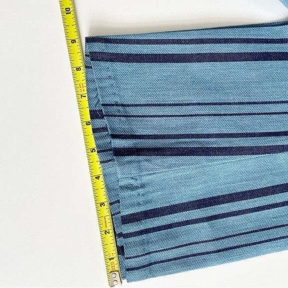 Vintage Unisex Rare Vintage 70’s Railroad Stripe High Waisted Pants Size 29" - 12 Thumbnail