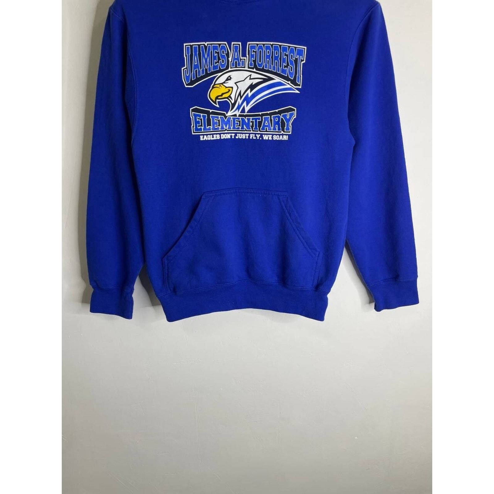 Vintage Vintage James A. Forrest Elementary Hoodie Blue Youth L Size US XXS / EU 40 - 4 Thumbnail