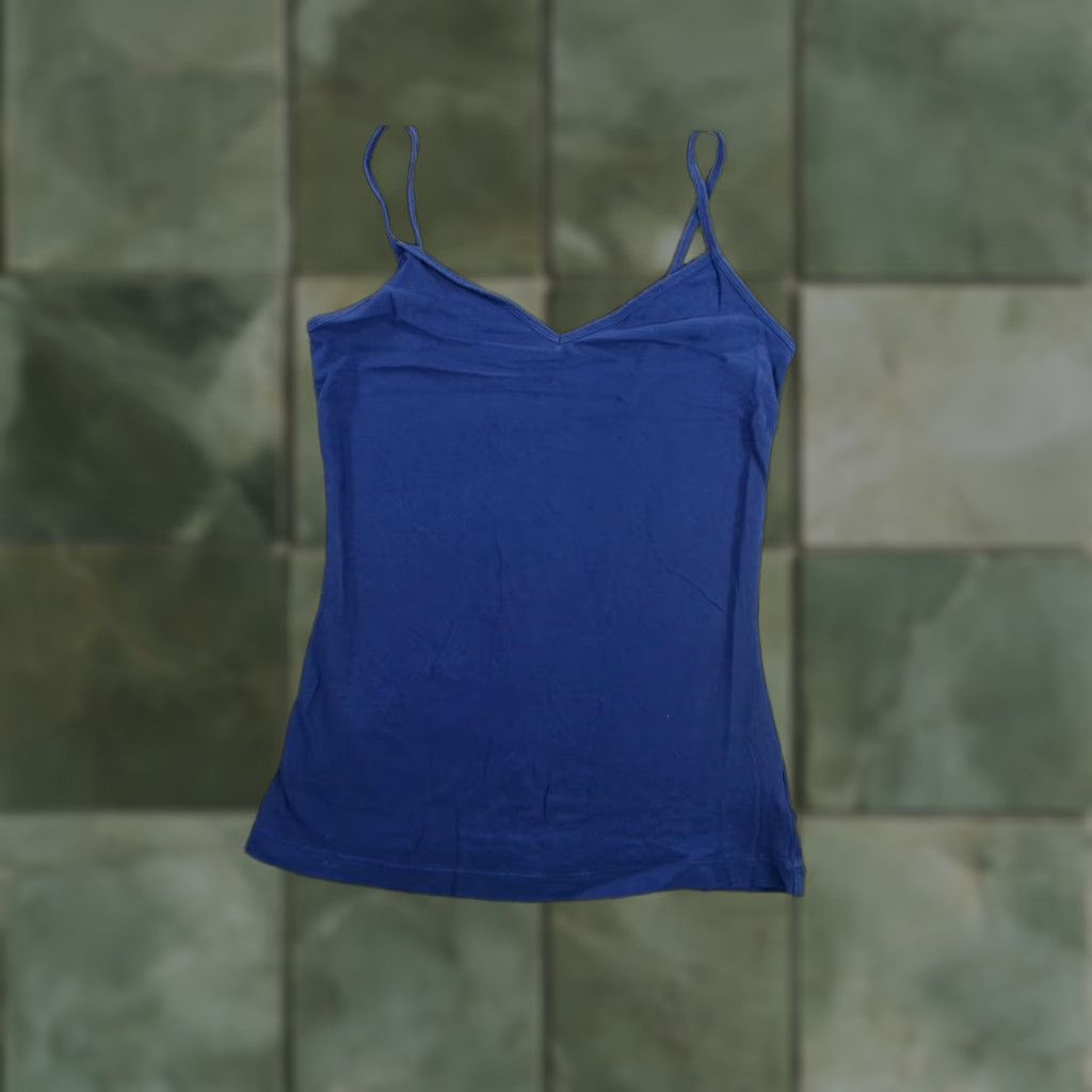 Old Navy VINTAGE Old Navy Tank Top Womens XS Blue Sleeveless Camisole Casual Summer Fashion Size XS / US 0-2 / IT 36-38 - 1 Thumbnail