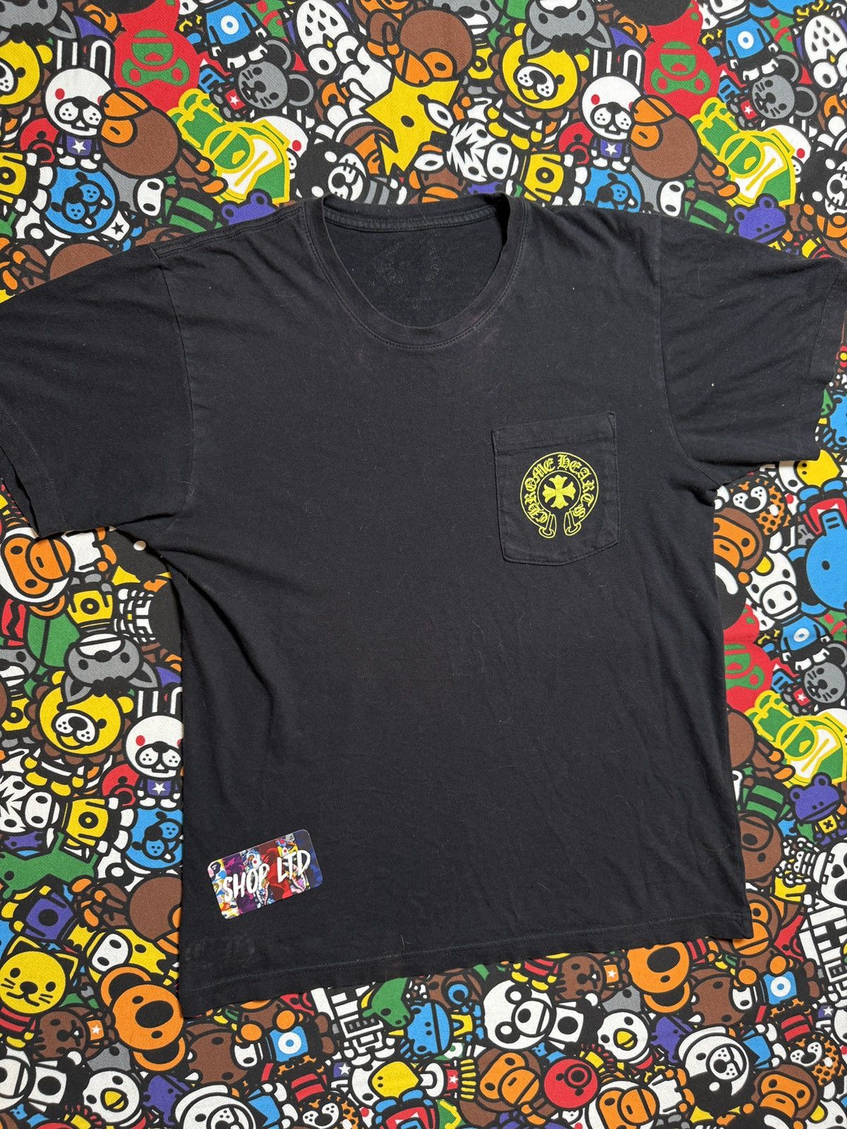 Chrome Hearts Chrome Hearts Black Made In Hollywood Logo Tee Size US M / EU 48-50 / 2 - 3 Thumbnail