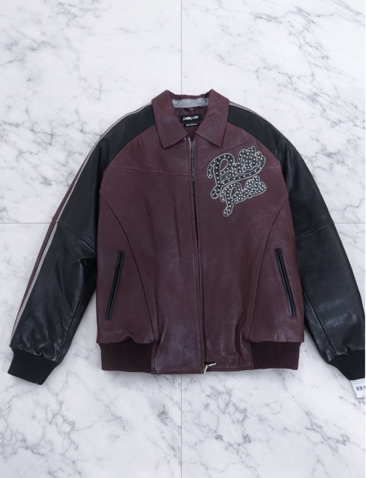 Pelle Pelle Pelle Pelle Maroon Legendary Leather Jacket Size US XL / EU 56 / 4 - 2 Thumbnail