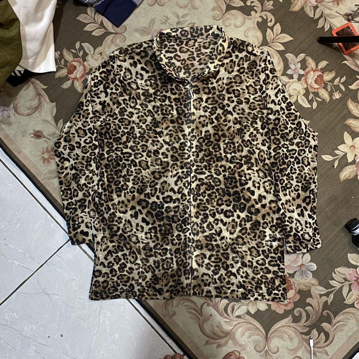 Japanese Y2k Leopard strech