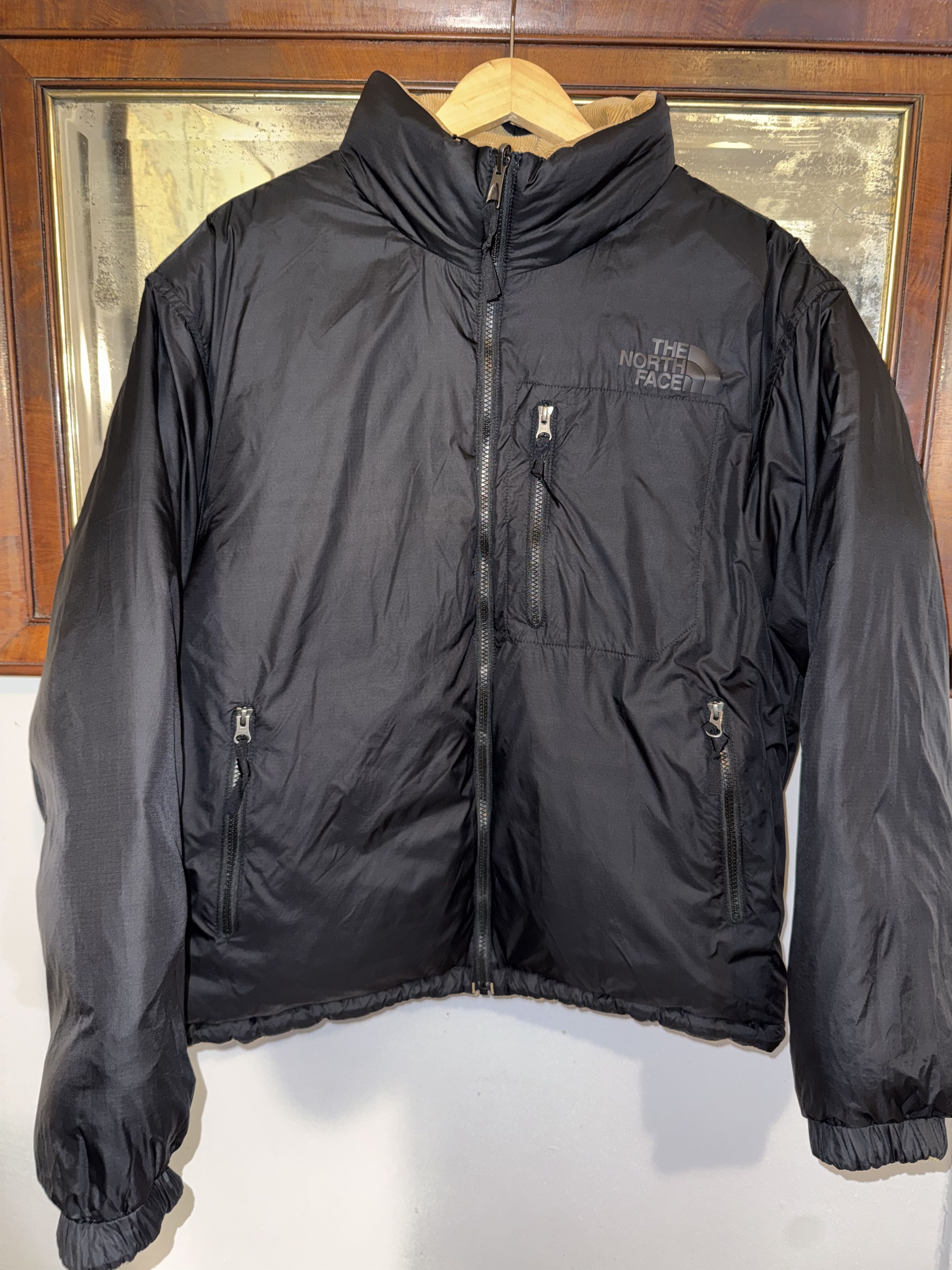 The North Face 92 Nuptse Reversible Corduroy Down Puffer Jacket Size US XL / EU 56 / 4 - 4 Thumbnail