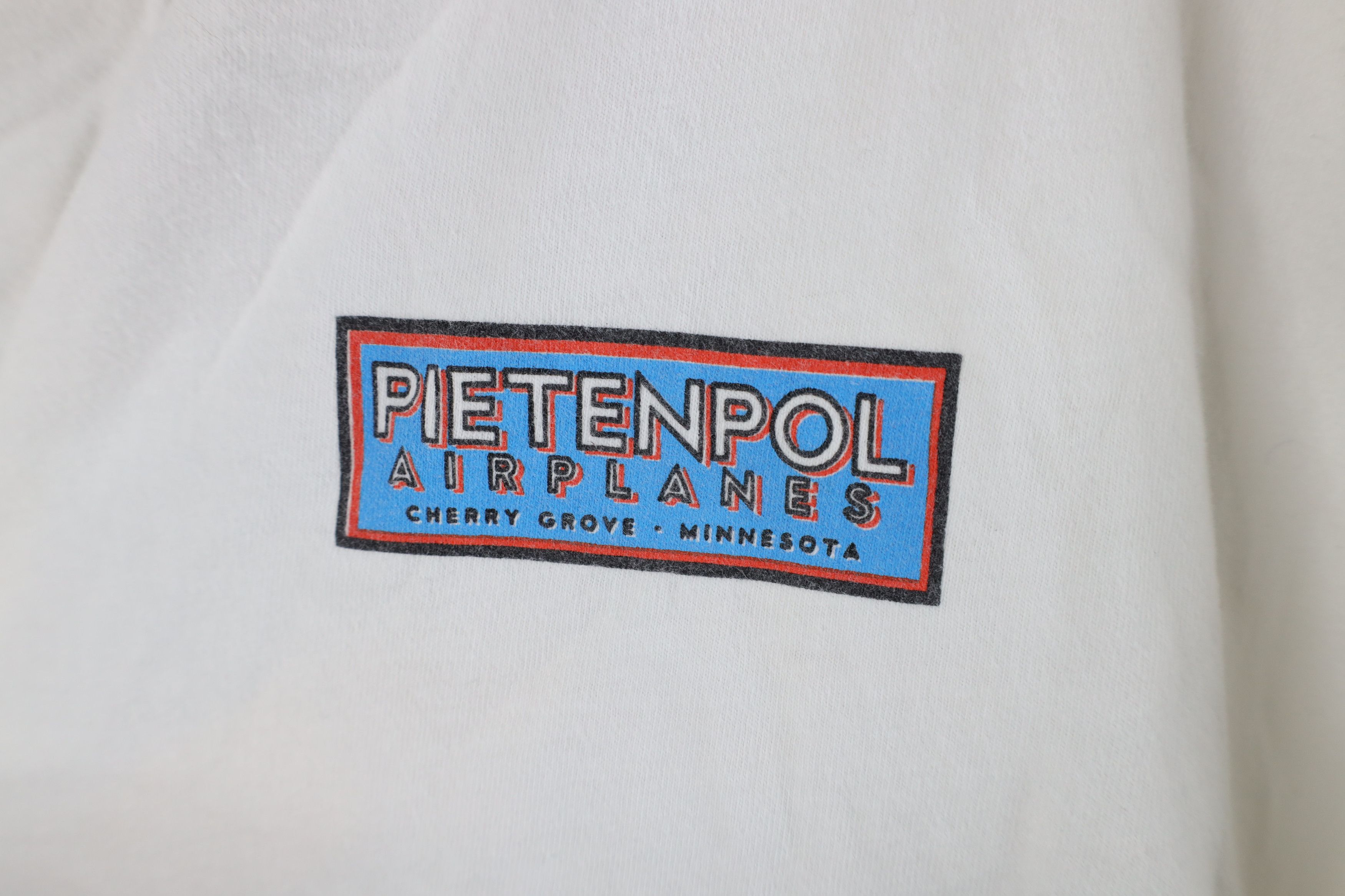 Vintage Vintage 90s Streetwear Spell Pietenpol Airplanes T-Shirt Size US XL / EU 56 / 4 - 4 Thumbnail