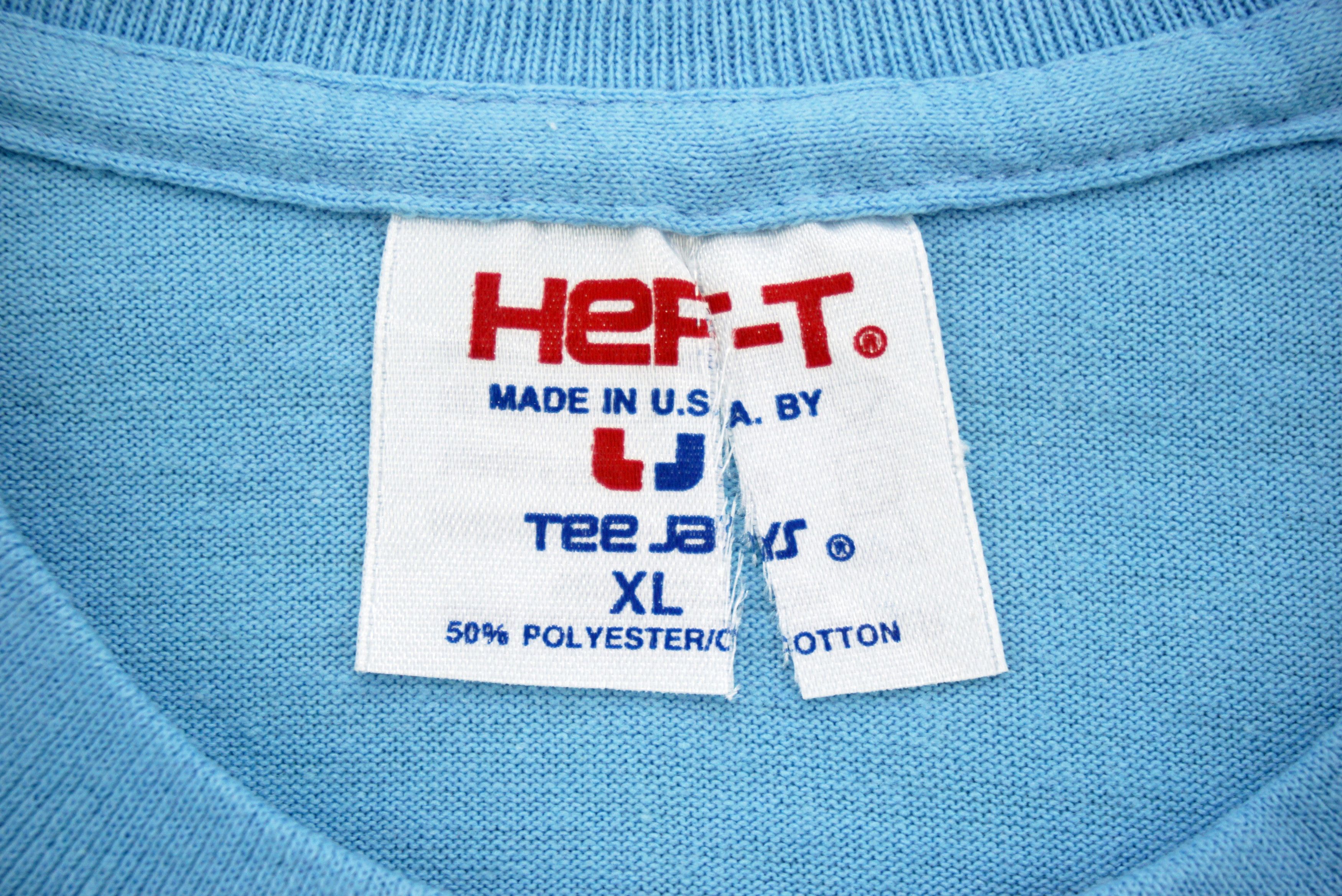 Other California Tiger 90s Vintage Hef-T by Tee Jays Single Stitch Size US XL / EU 56 / 4 - 7 Thumbnail