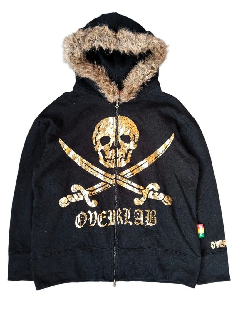 If Six Was Nine japanese zip fur jacket Size US M / EU 48-50 / 2 - 1 Thumbnail