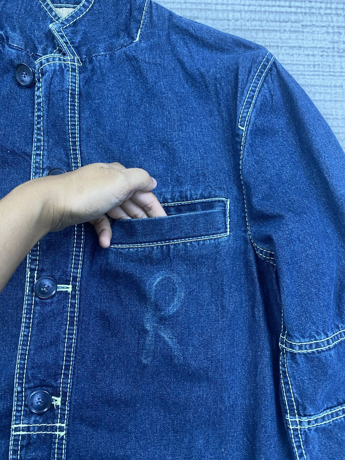 Roberta di Camerino Vtg 80s Roberta Di Camerino Denim Multipocket Jacket Size US M / EU 48-50 / 2 - 8 Thumbnail