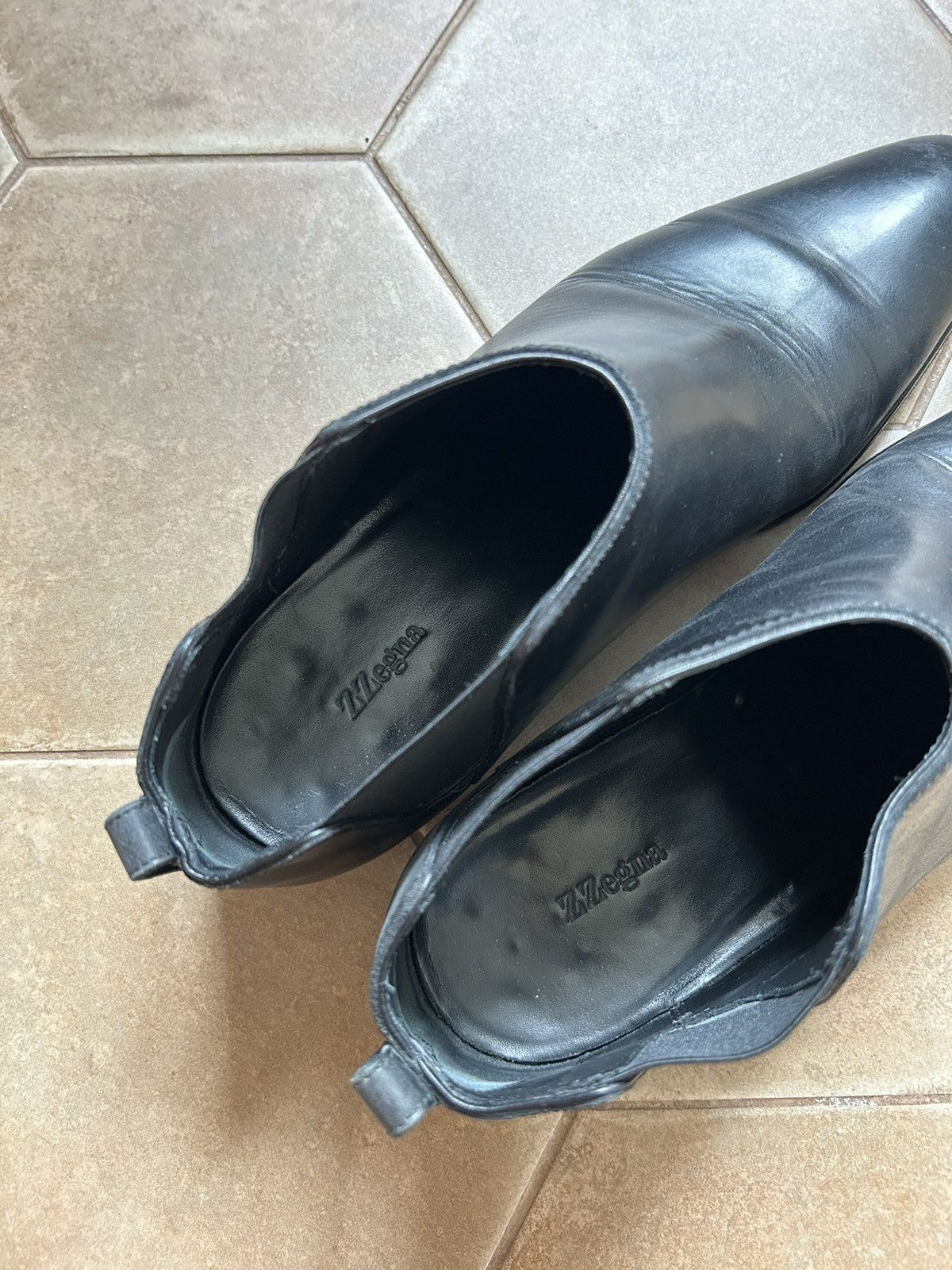 Ermenegildo Zegna × Z Zegna Z Zegna Ermenegildo Genuine Leather Chelsey Boots Size US 9 / EU 42 - 7 Thumbnail
