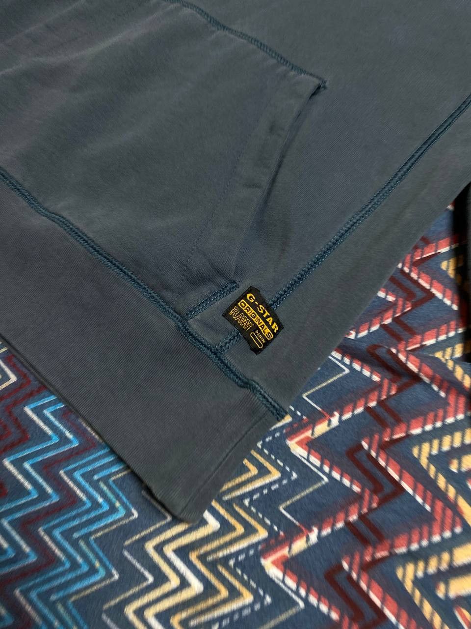 G-Star 🦂VNTG G-STAR Raw Washed Zip Up Hoodie with Rivets Size US S / EU 44-46 / 1 - 11 Thumbnail