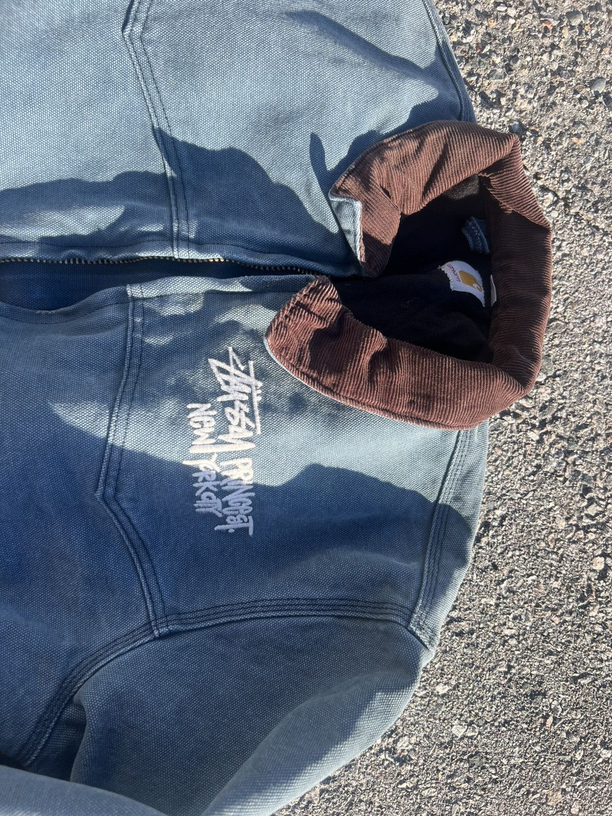 Stussy X Carhartt Jacket | Grailed