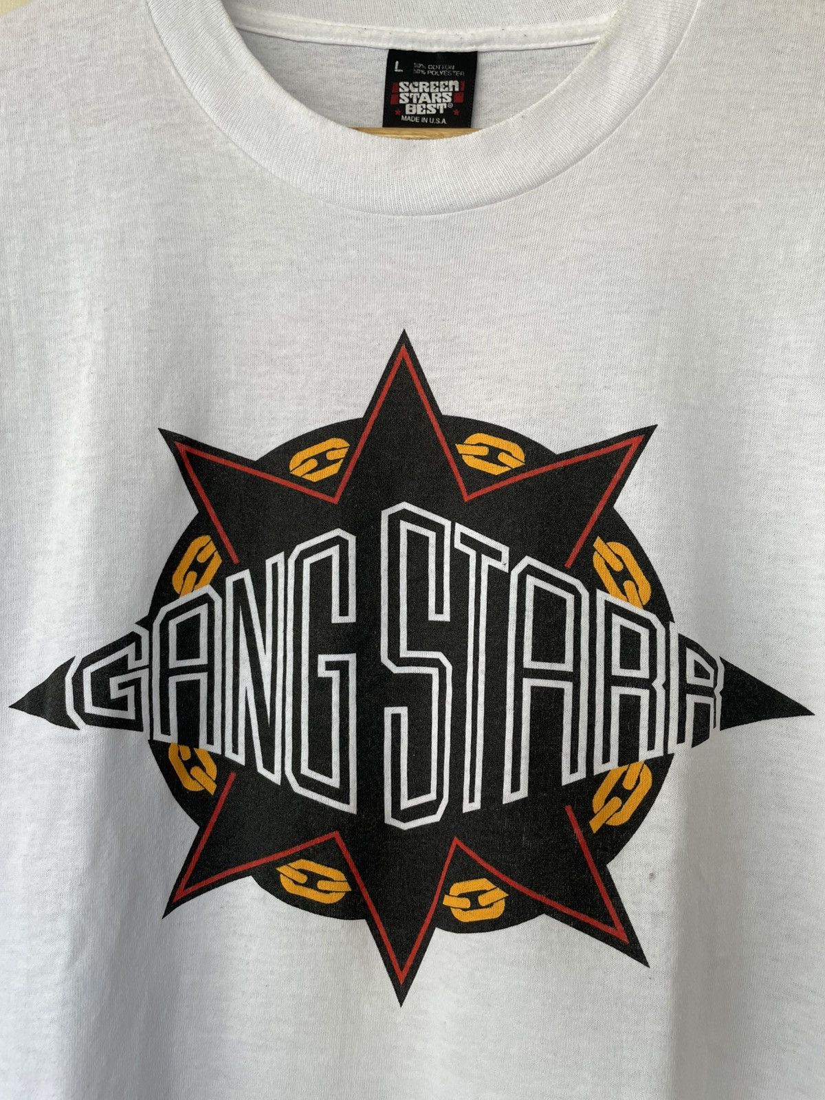 レアオフィシャル】GANGSTARR アルバムプロモビンテージTシャツ レア