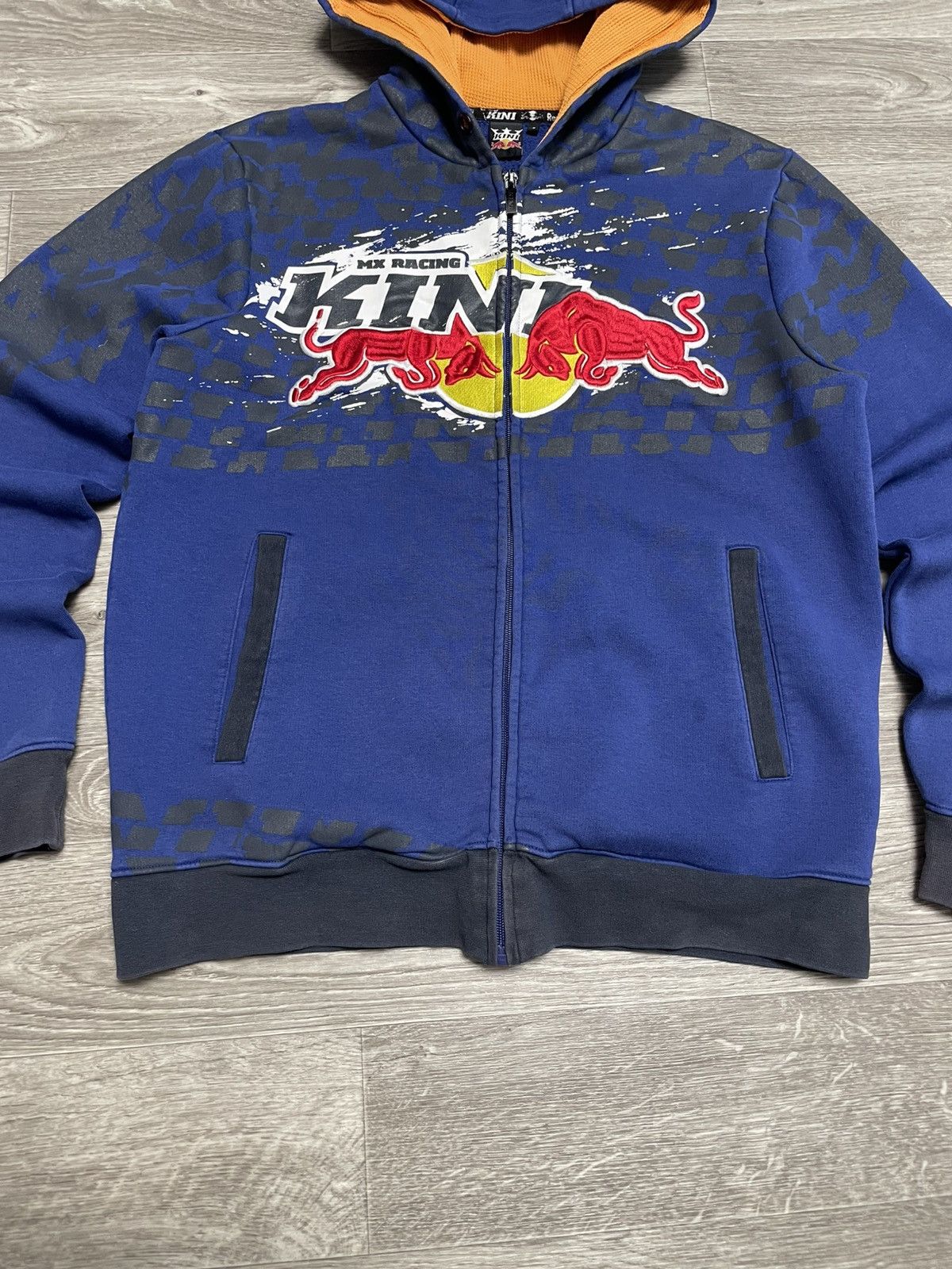 Red Bull Vintage Red Bull Kini Big Embroidered Logo Racing Zip Hoodie Size US S / EU 44-46 / 1 - 3 Thumbnail