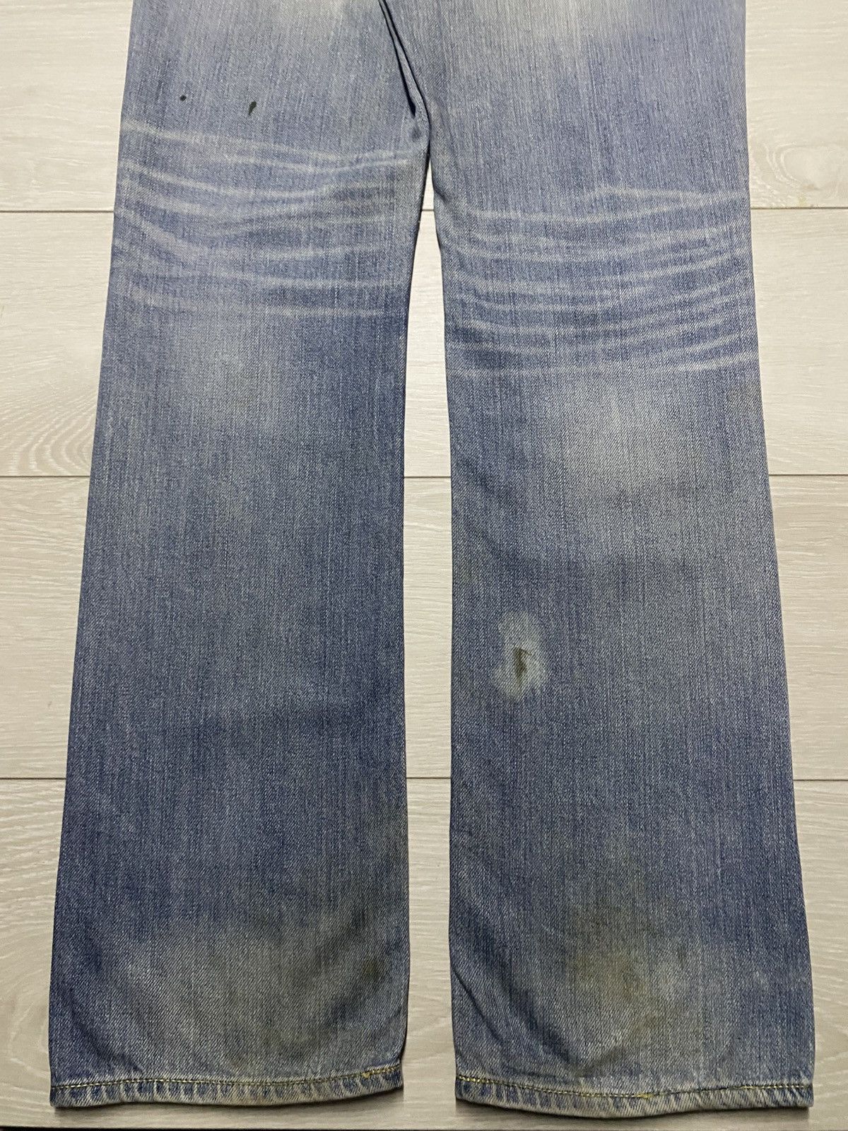 Uniqlo Vintage Uniqlo UJ Grunge Distressed Loose Jeans Size US 32 / EU 48 - 6 Thumbnail