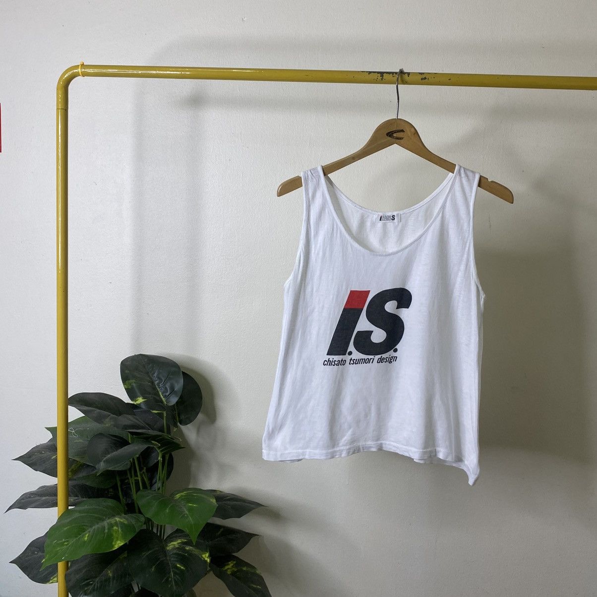 Tsumori Chisato Issey Miyake IS Care Label Women Cropped Tank Top Size US M / EU 48-50 / 2 - 1 Thumbnail
