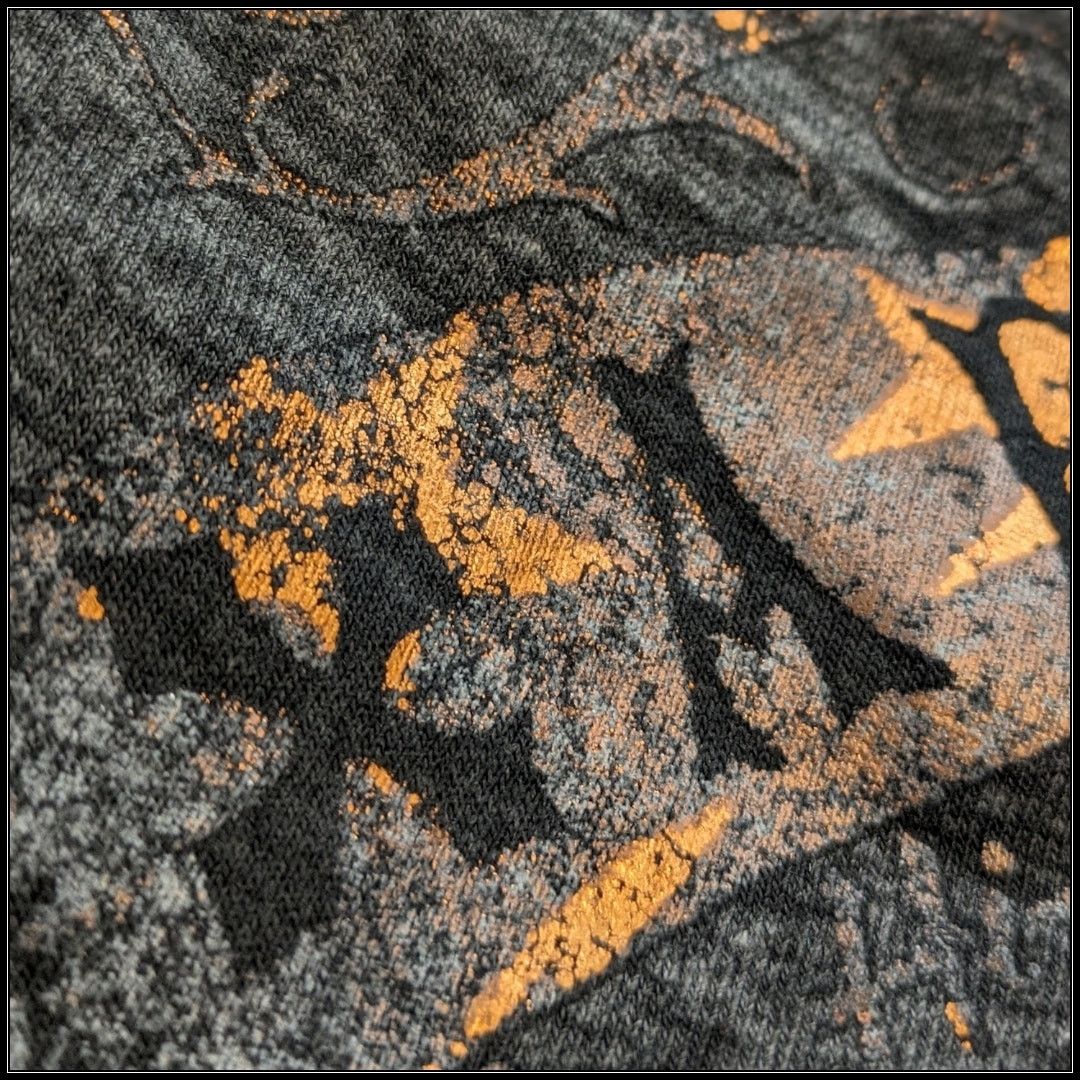 Affliction AFFLICTION American Customs Skull T-Shirt Red Gold Foil XL Size US XL / EU 56 / 4 - 7 Thumbnail