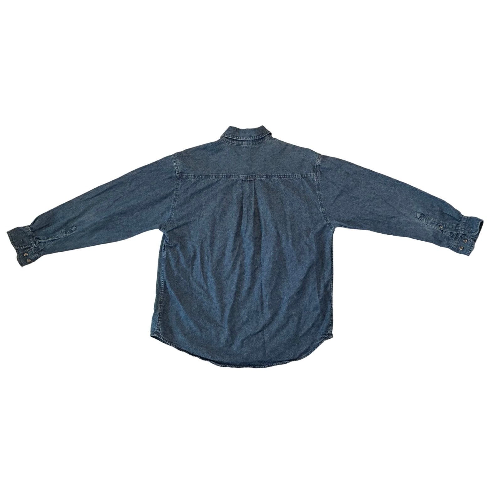 Other Denim Boeing Mens Button Up Long Sleeve Shirt Size S Size US S / EU 44-46 / 1 - 4 Thumbnail