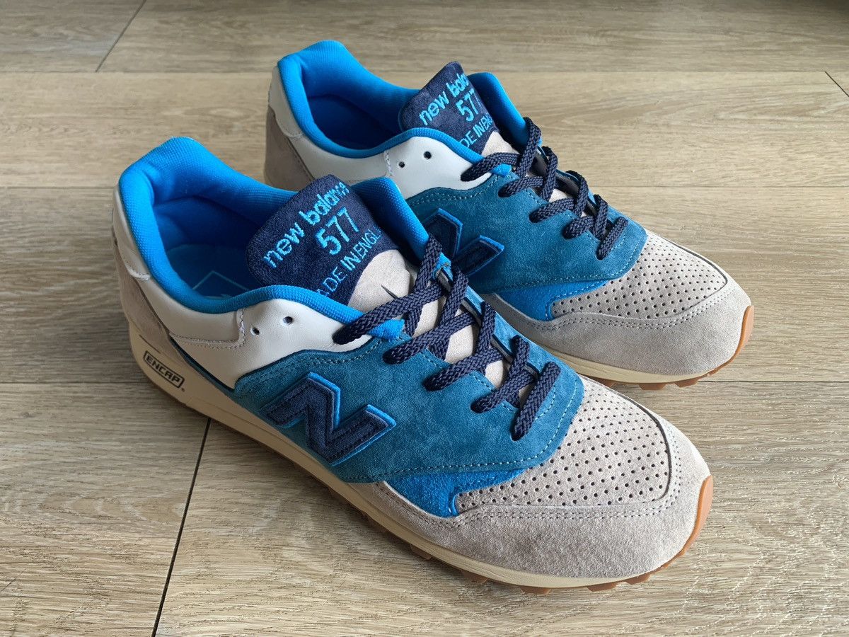 image of New Balance 577 X Hanon Flimby Legend - 11.0 Us Shoes in Blue, Men's