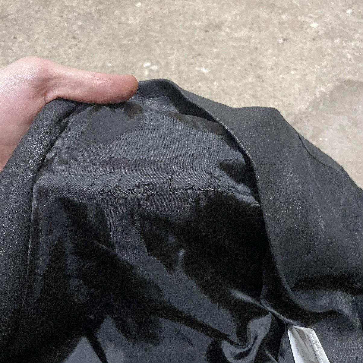 Rick Owens Runway rick owens leather jacket Size L / US 10 / IT 46 - 8 Thumbnail