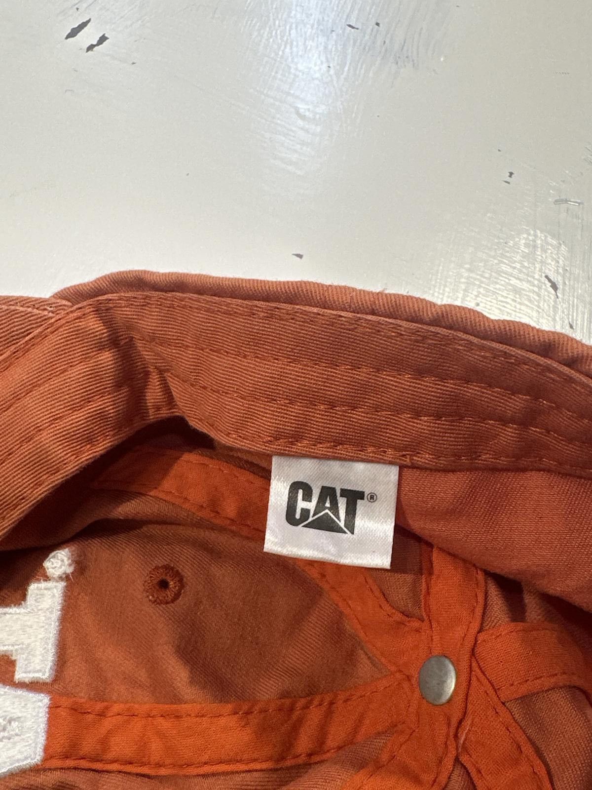 Caterpillar Orange Cat Caterpillar Tractors "Earth Movers" Orange Hat Size ONE SIZE - 6 Thumbnail