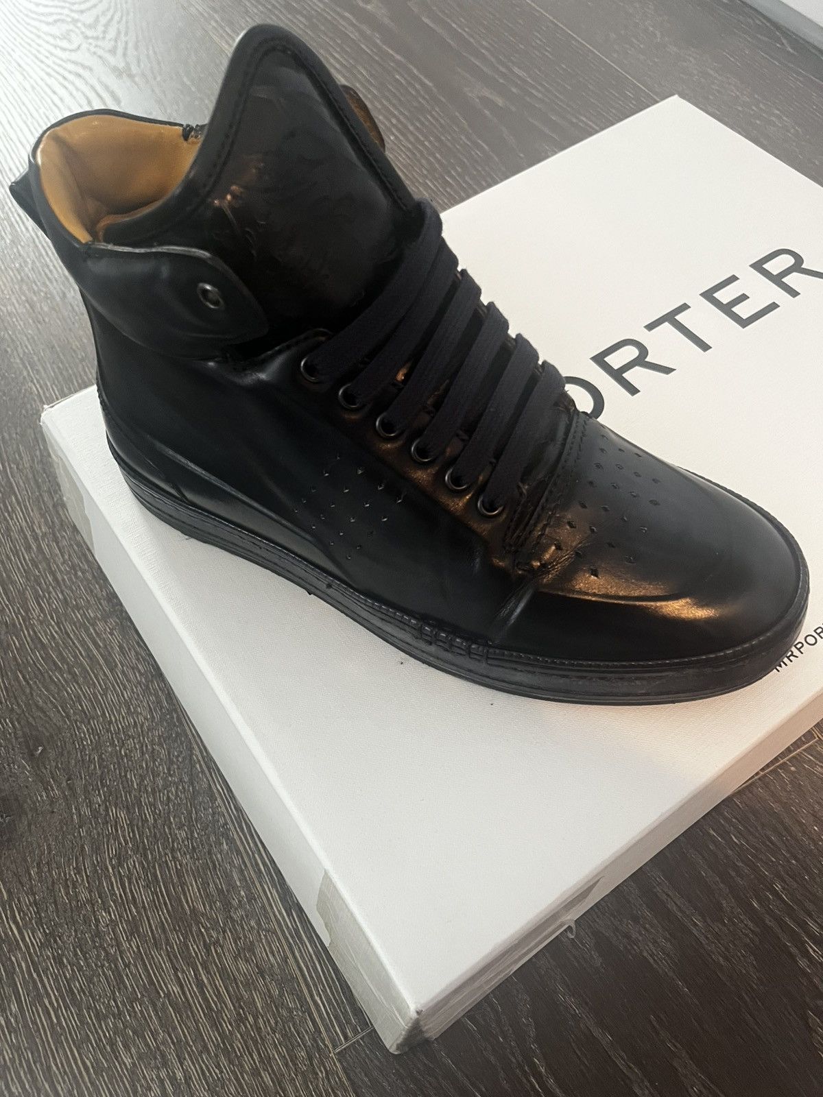 Berluti Berluti high top blue play time 1st season Size US 7.5 / EU 40-41 - 3 Thumbnail