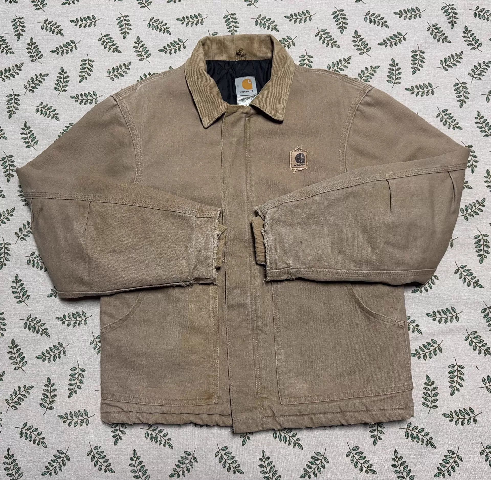 Carhartt Vintage Carhartt J22 Sand Small Jacket Size US S / EU 44-46 / 1 - 1 Thumbnail