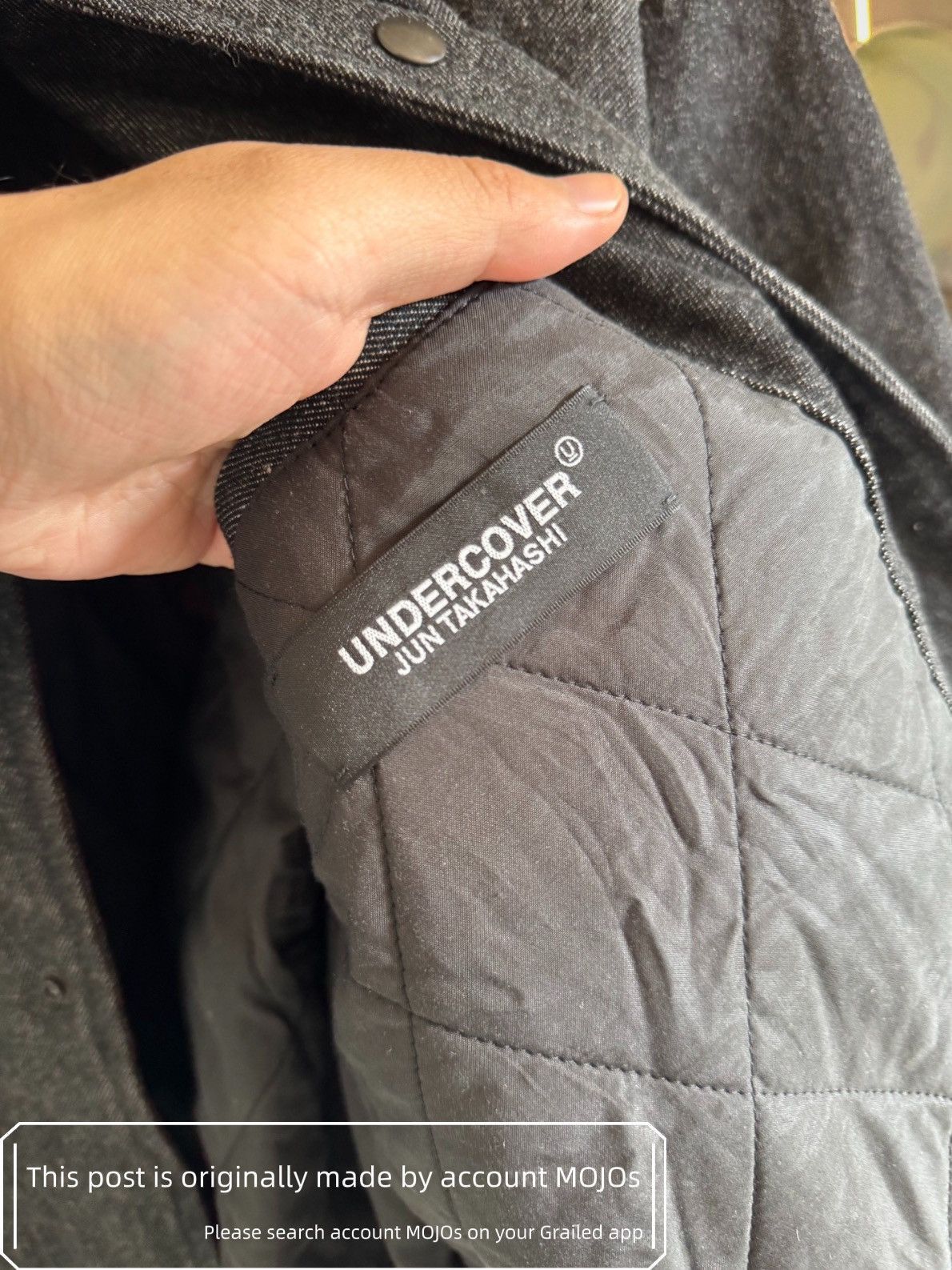 Undercover Sz 3 Undercover 22AW Psycho Ghost Hand Denim Padded Jacket Size US L / EU 52-54 / 3 - 5 Thumbnail