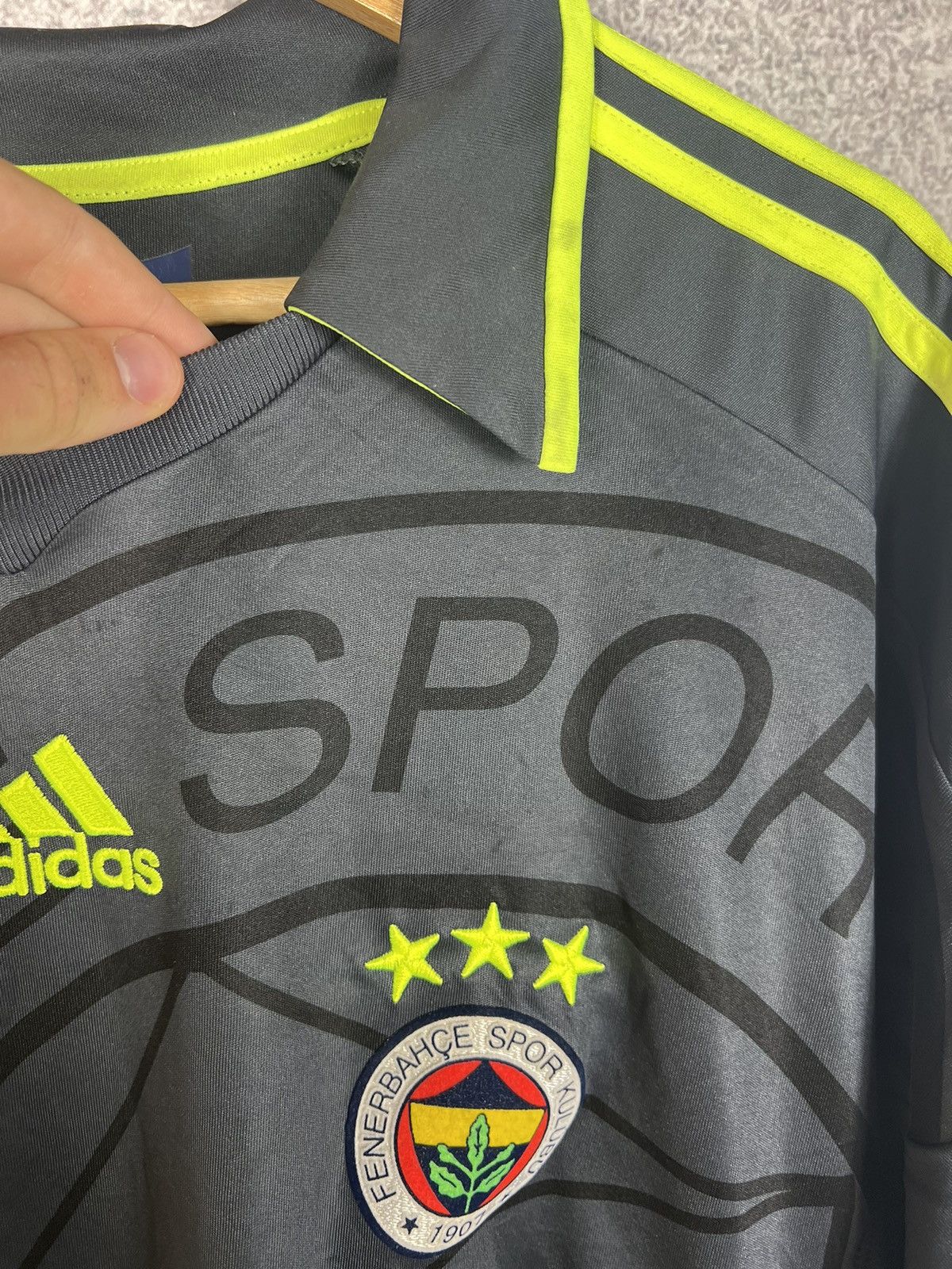 Adidas Adidas Fenerbahce 2009 10 Third Soccer Jersey Football Shirt Size US XXL / EU 58 / 5 - 13 Thumbnail