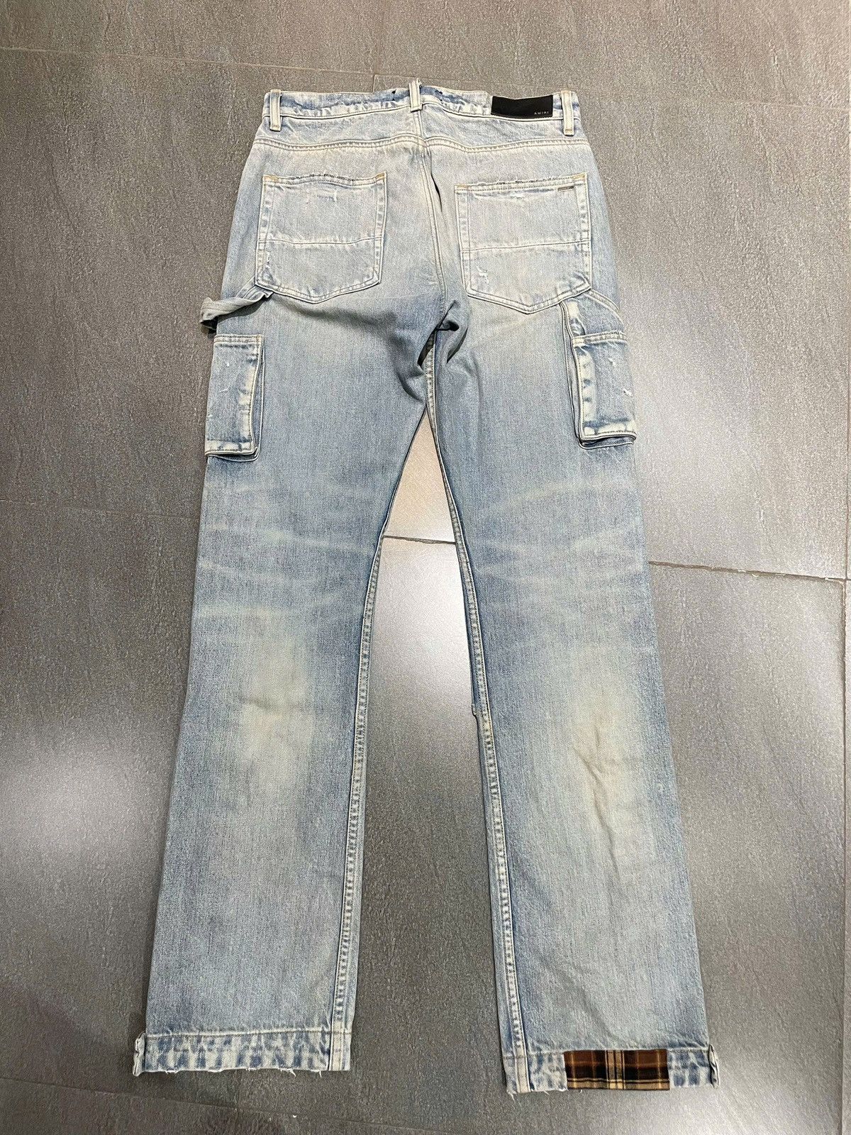 Amiri | Amiri Flare Jeans Flannel Patch Size US 29 - 5 Thumbnail