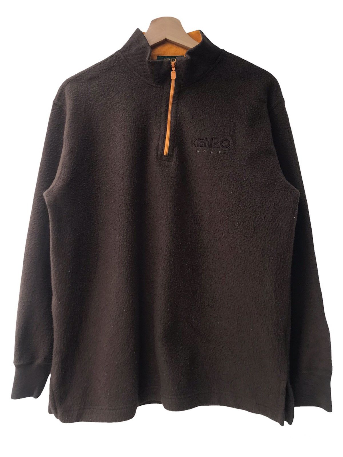 Kenzo Kenzo Golf Quarter Zip Fleece Pullover Size US S / EU 44-46 / 1 - 2 Thumbnail