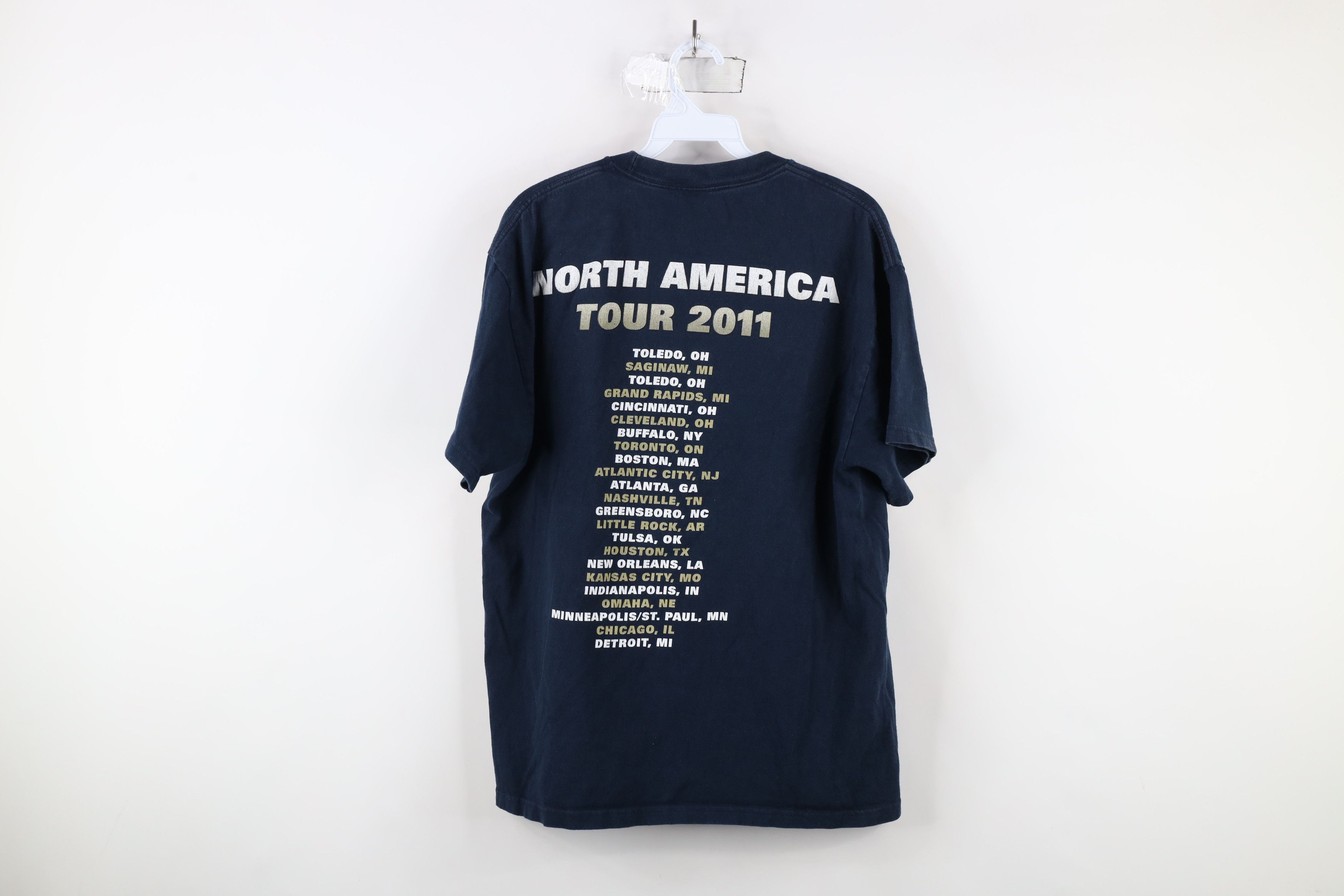 Vintage Vintage Y2K 2011 North American Tour Bob Seger Band T-Shirt Size US L / EU 52-54 / 3 - 13 Thumbnail